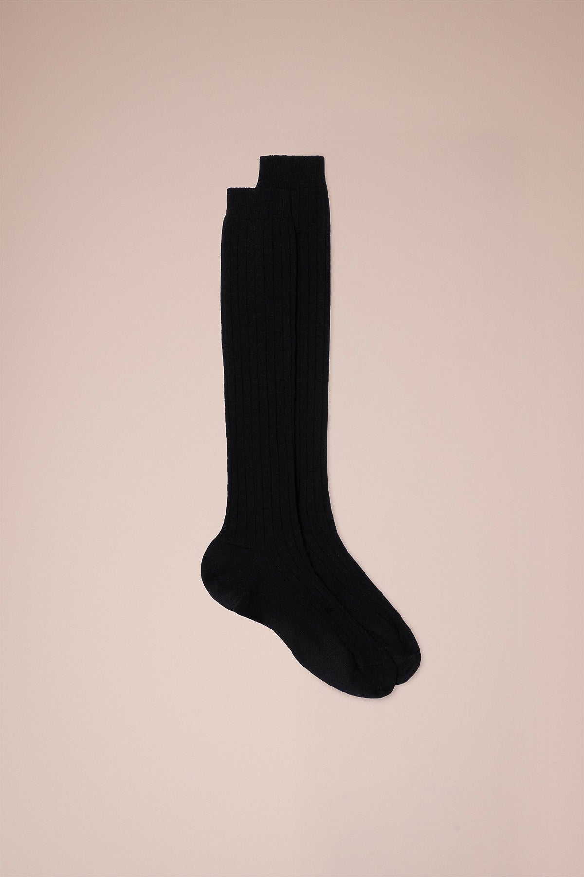Calzini di cashmere in maglia inglese