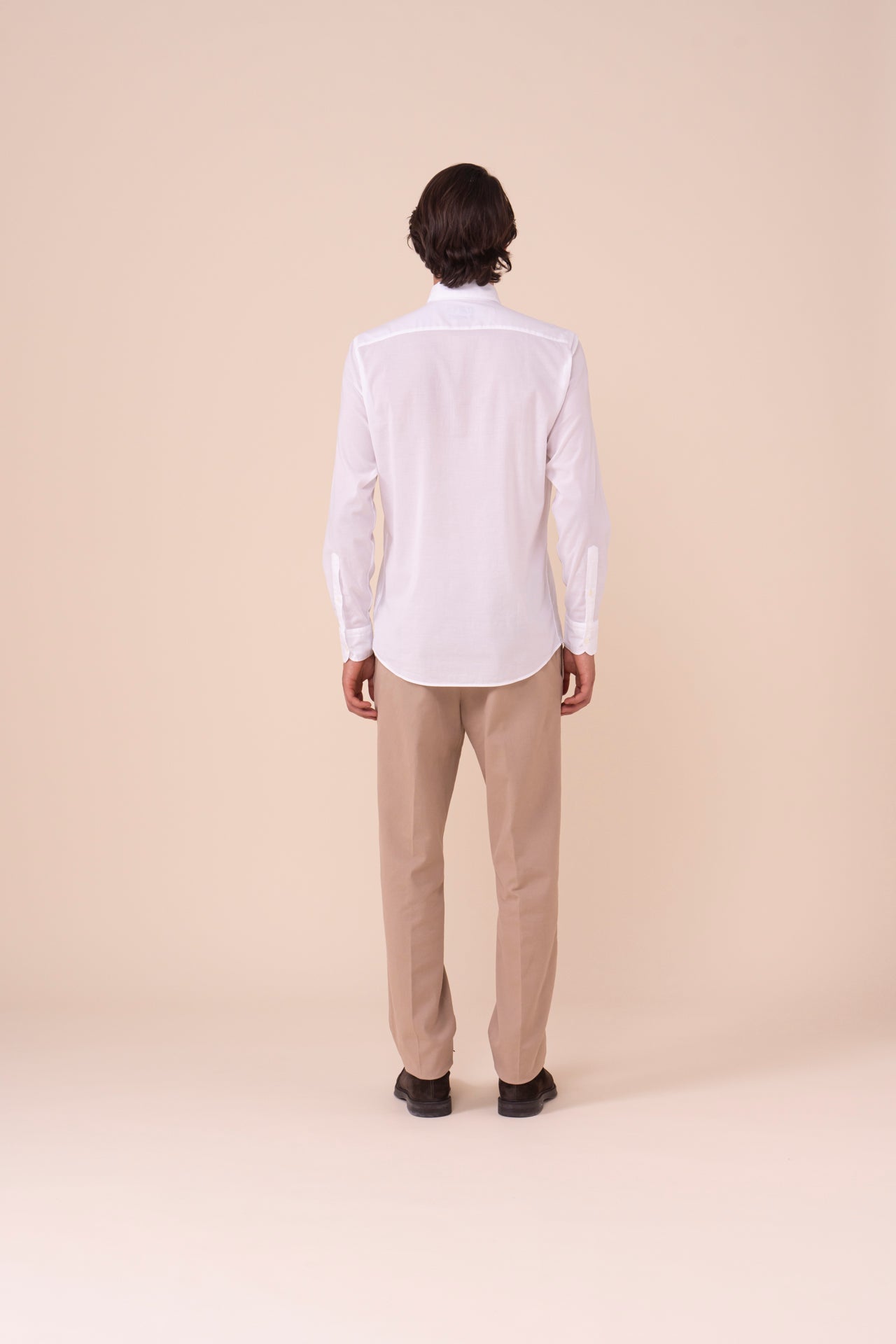 Ninety camicia in voile di cotone nei colori iconici - BIANCO