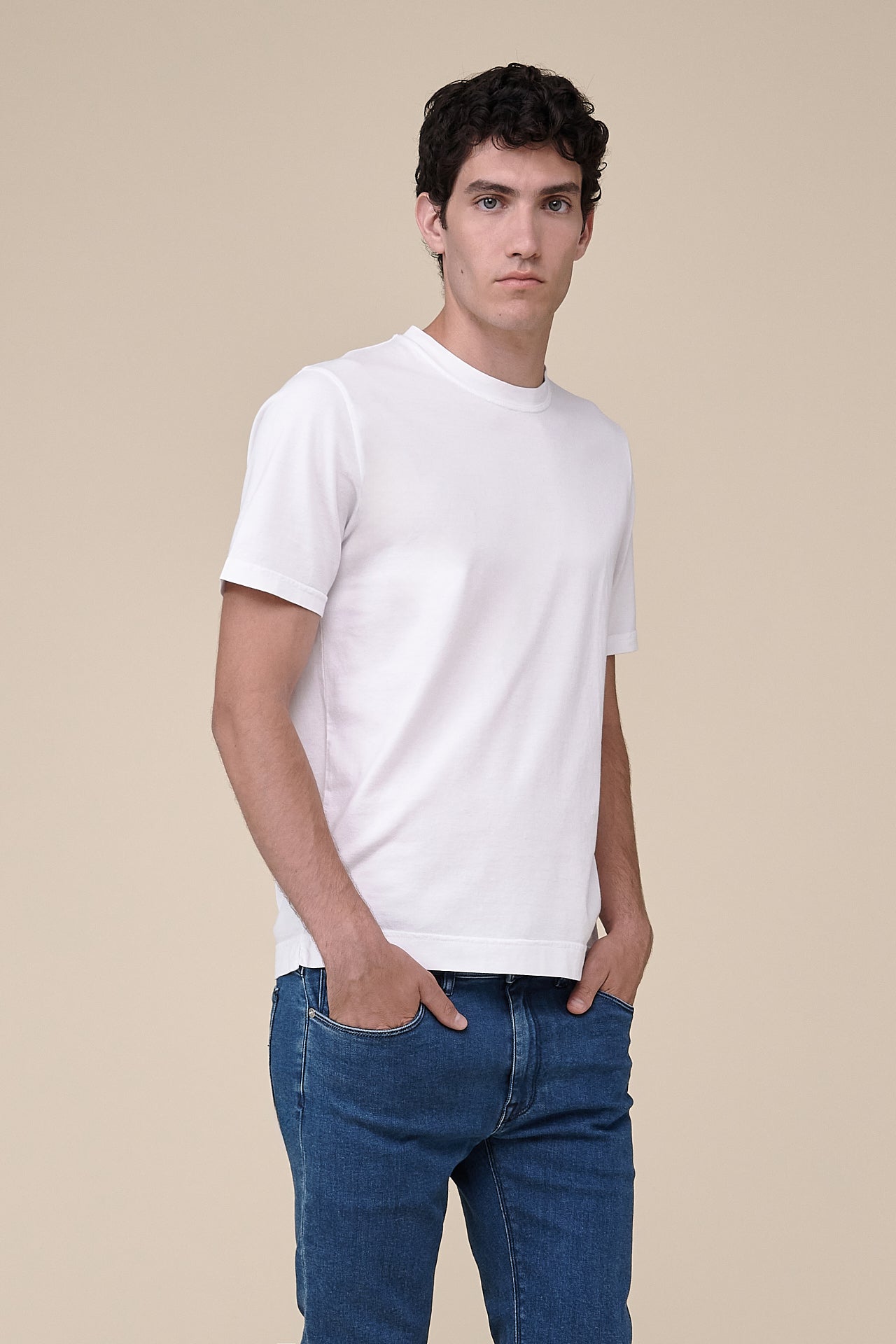 Men s Short Sleeves Organic Cotton T Shirt Iconic Fedeli