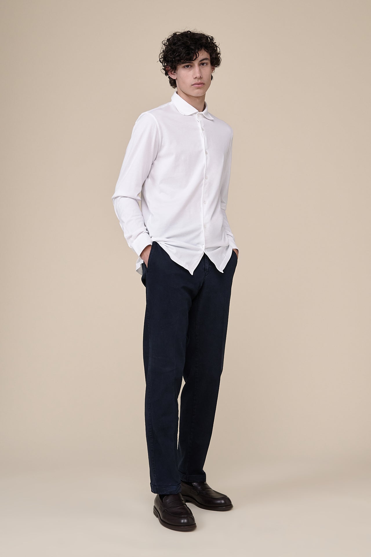 Fedeli cotton button down shirt 2025