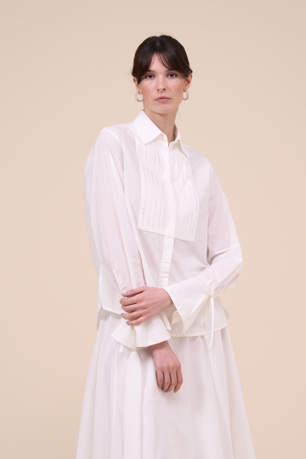 トップス saby - LAPEL SHIRTS - Rayon Ramie - SABY / Lapel Shirts - Rayon Ramie - – Tree and Branch