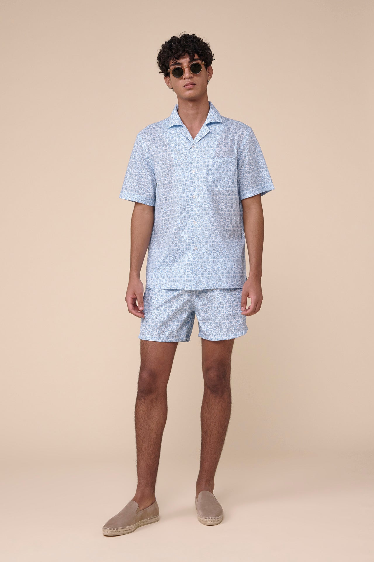 新品 FEDELI フェデーリ Madeira スイムショーツ S 水着 カーキ Fedeli Madeira swim shorts | LODENFREY