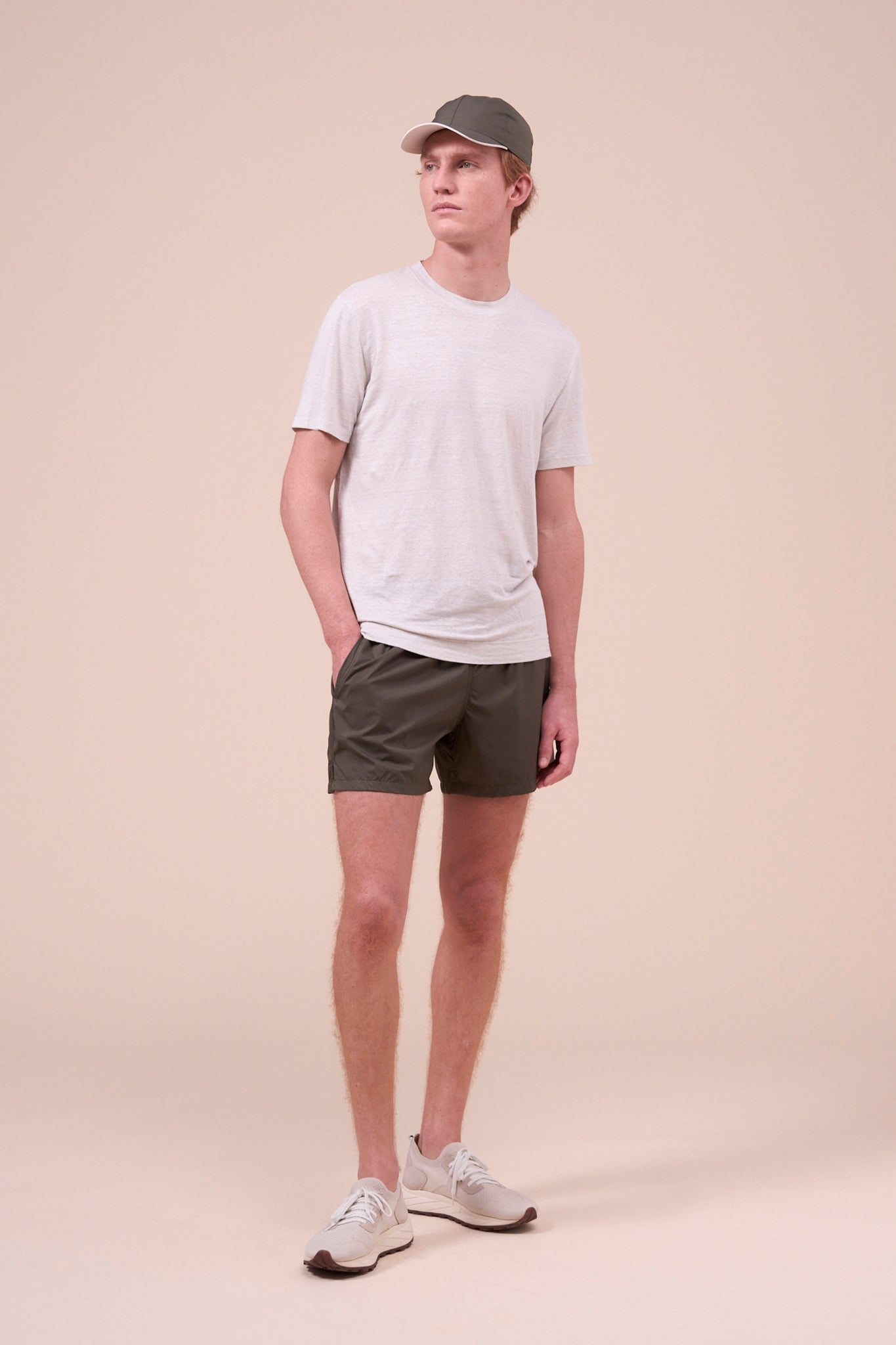 Madeira - The Iconic Swim Trunk - Solid Iconic Colors - DARKOLIVEGREEN
