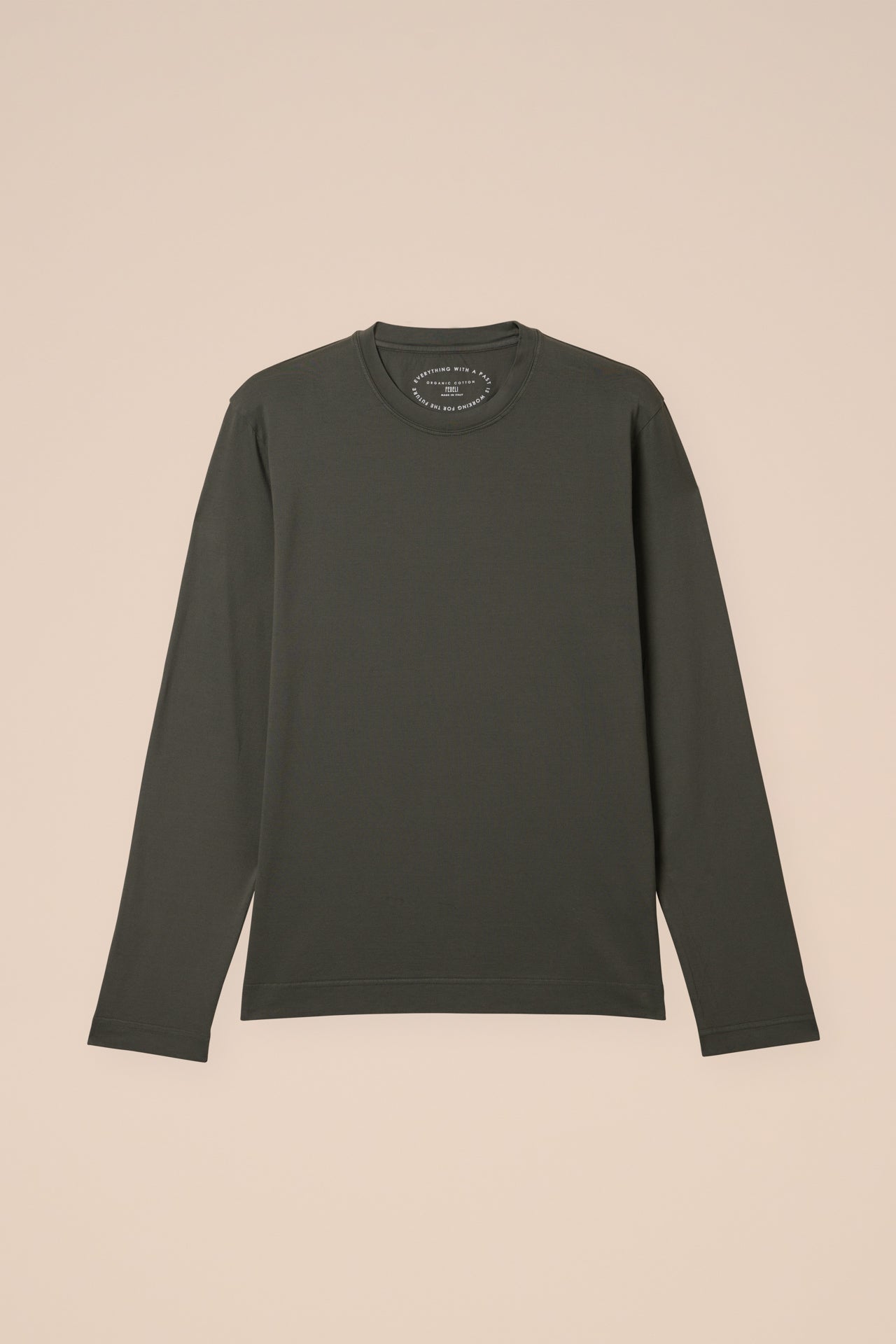 Tシャツ・カットソー Fedeli Extreme long-sleeved Giza cotton t-shirt Extreme Organic Cotton Short Sleeve T-shirt for Men – Fedeli
