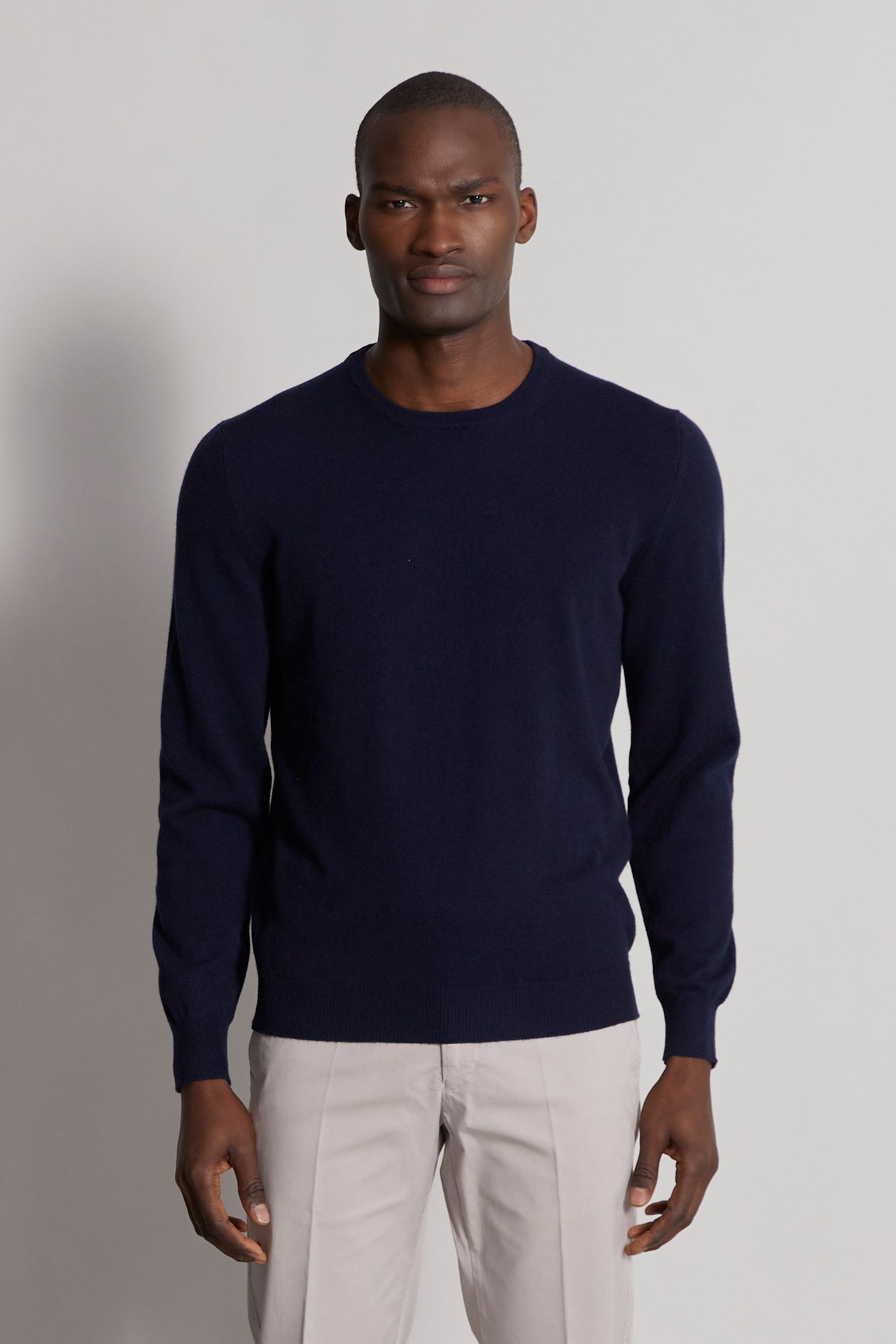 Argentina cashmere crewneck in iconic colors – Fedeli