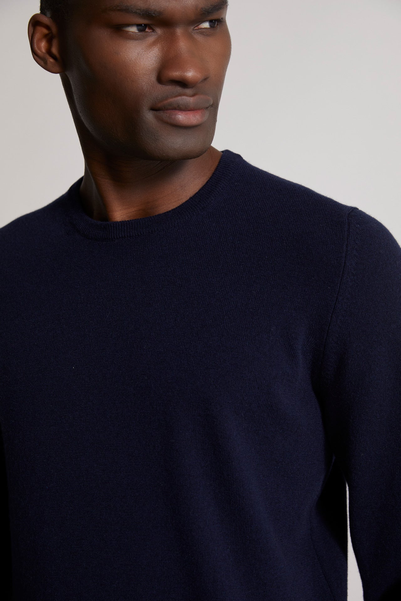 Navy blue sales crew neck jumper