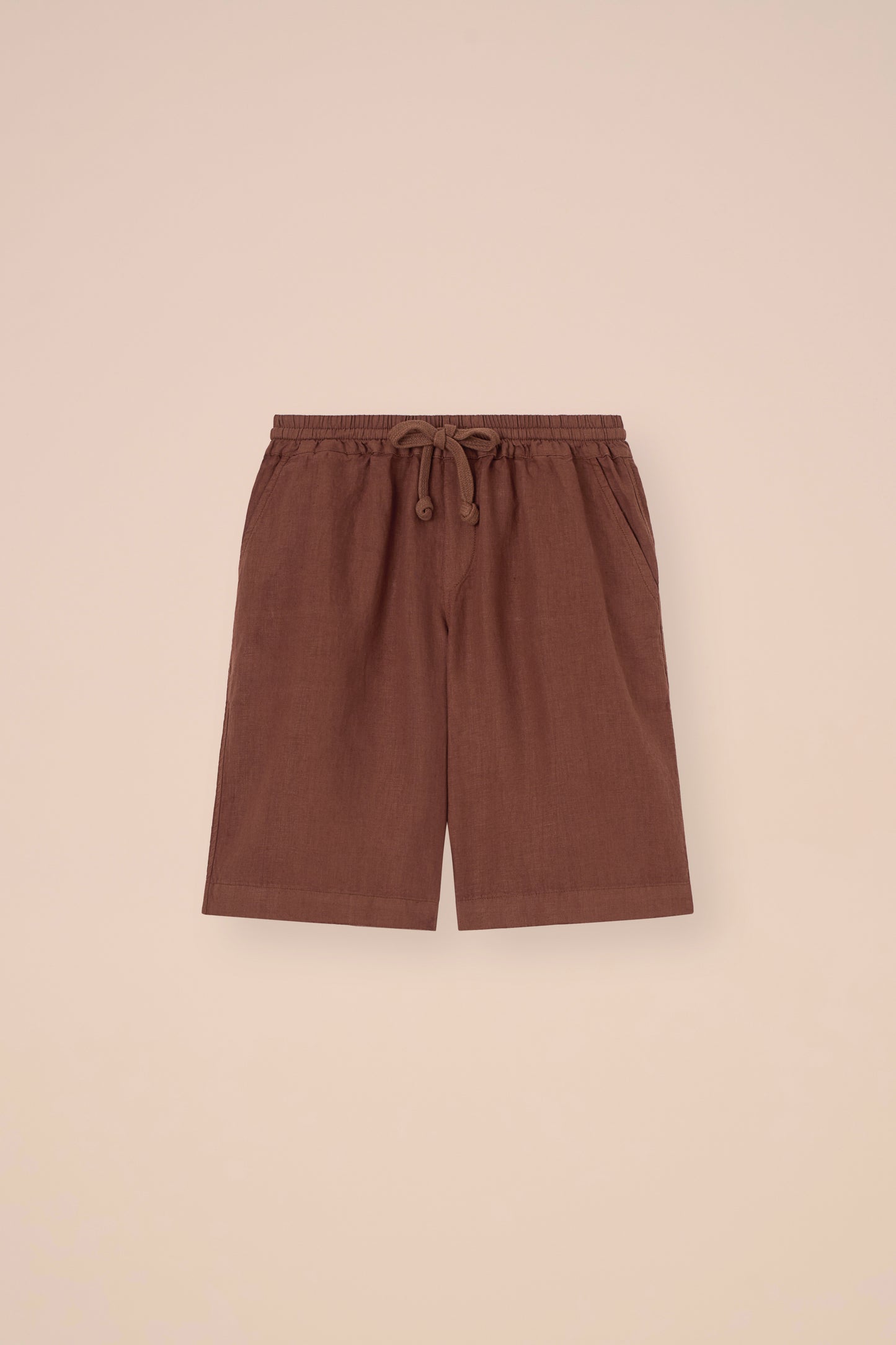 Vico Linen Shorts - NAVY