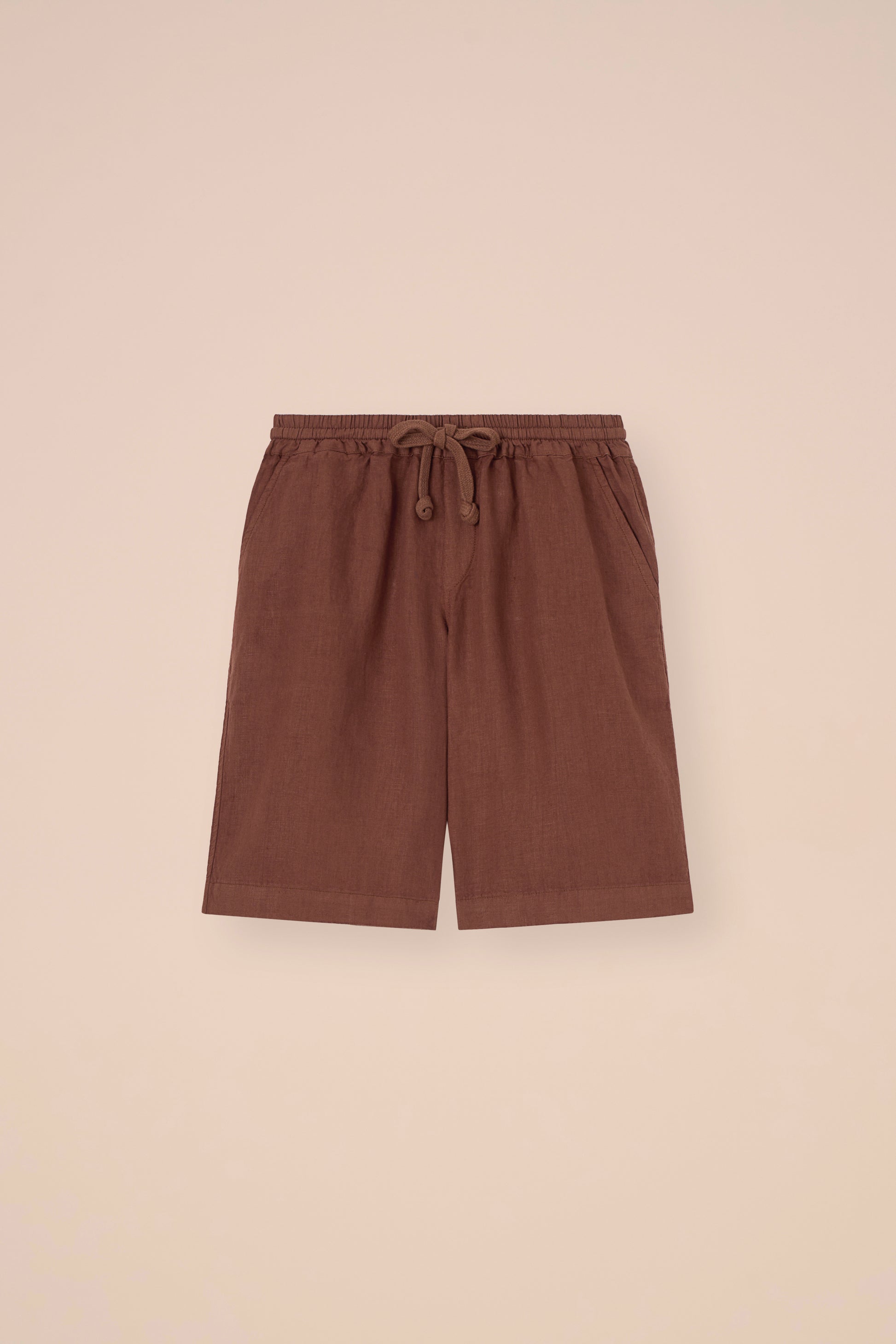 Vico Linen Shorts - NAVY