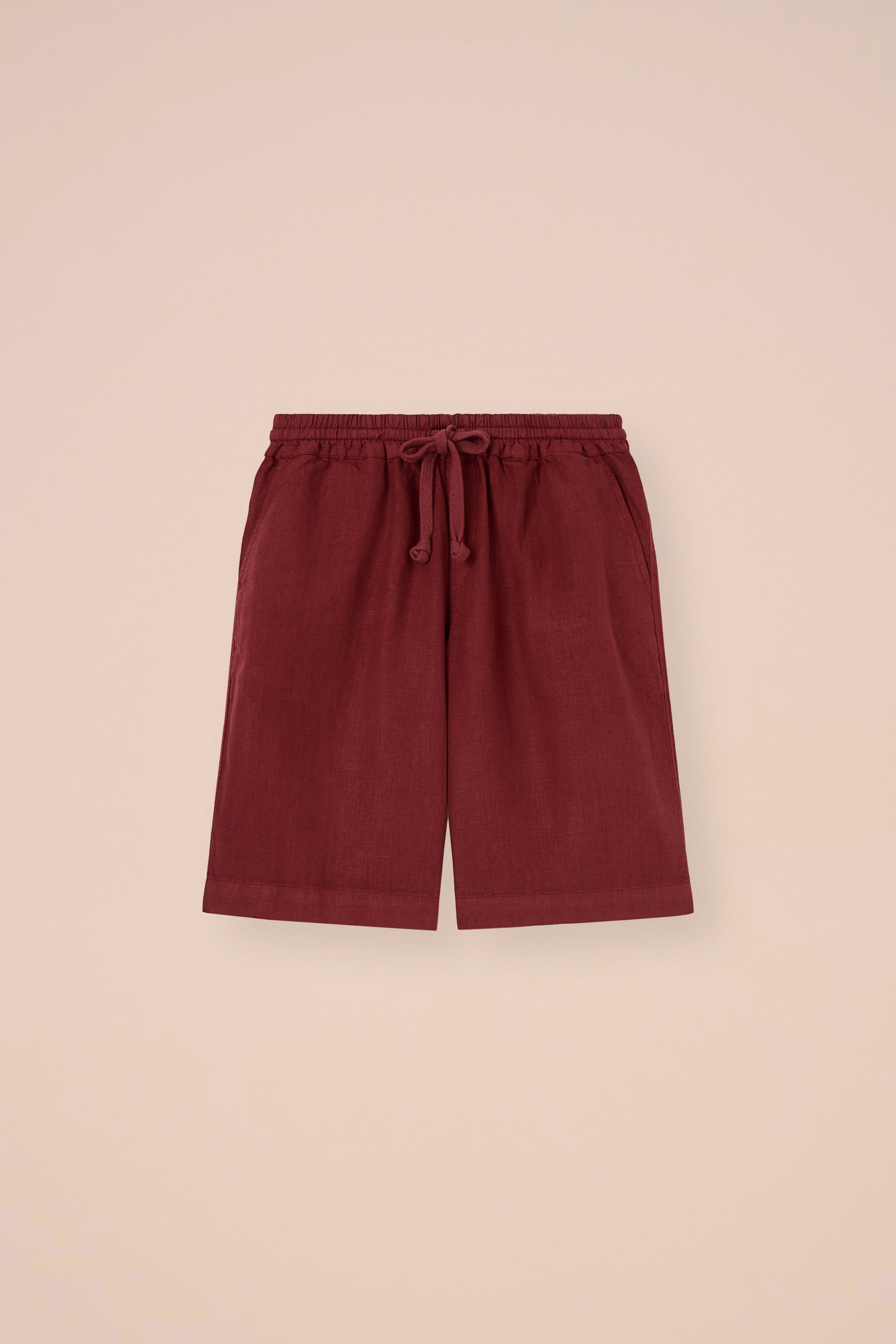 Vico Linen Shorts - NAVY