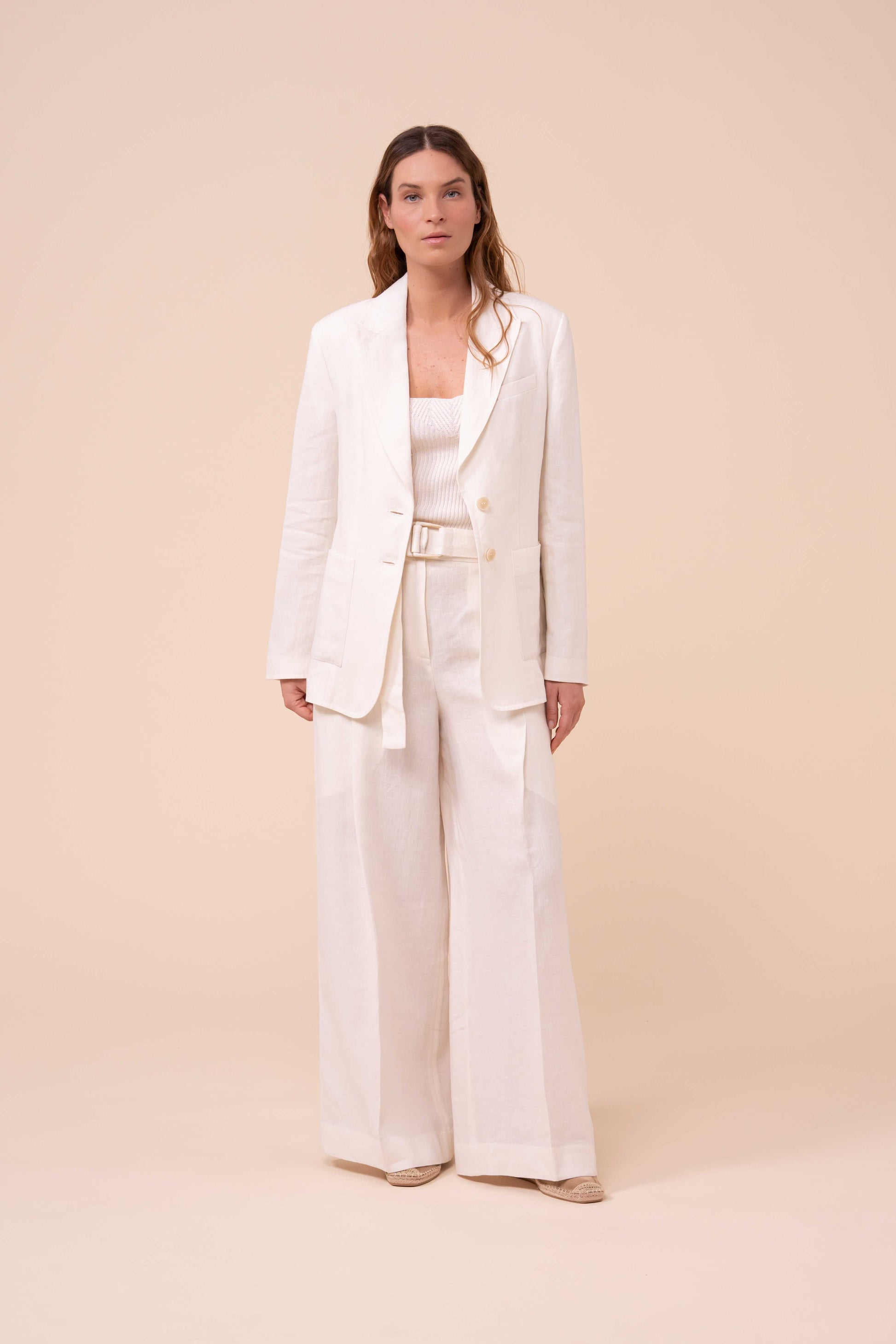 Manolo blazer in lino - ICE