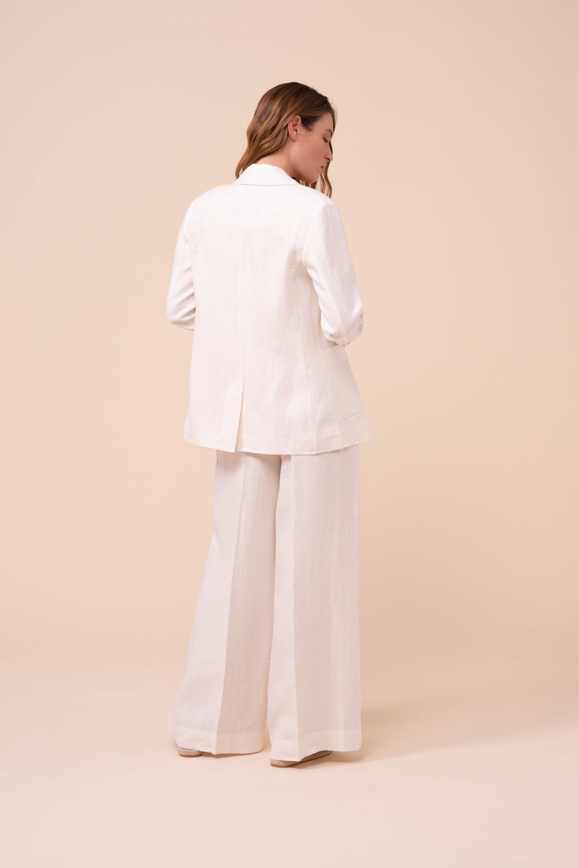 Manolo blazer in lino - ICE