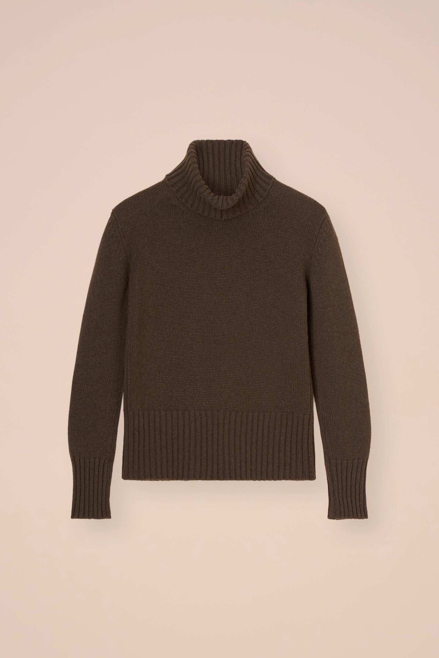 Derby Edera dolcevita in cashmere  - DARKOLIVEGREEN