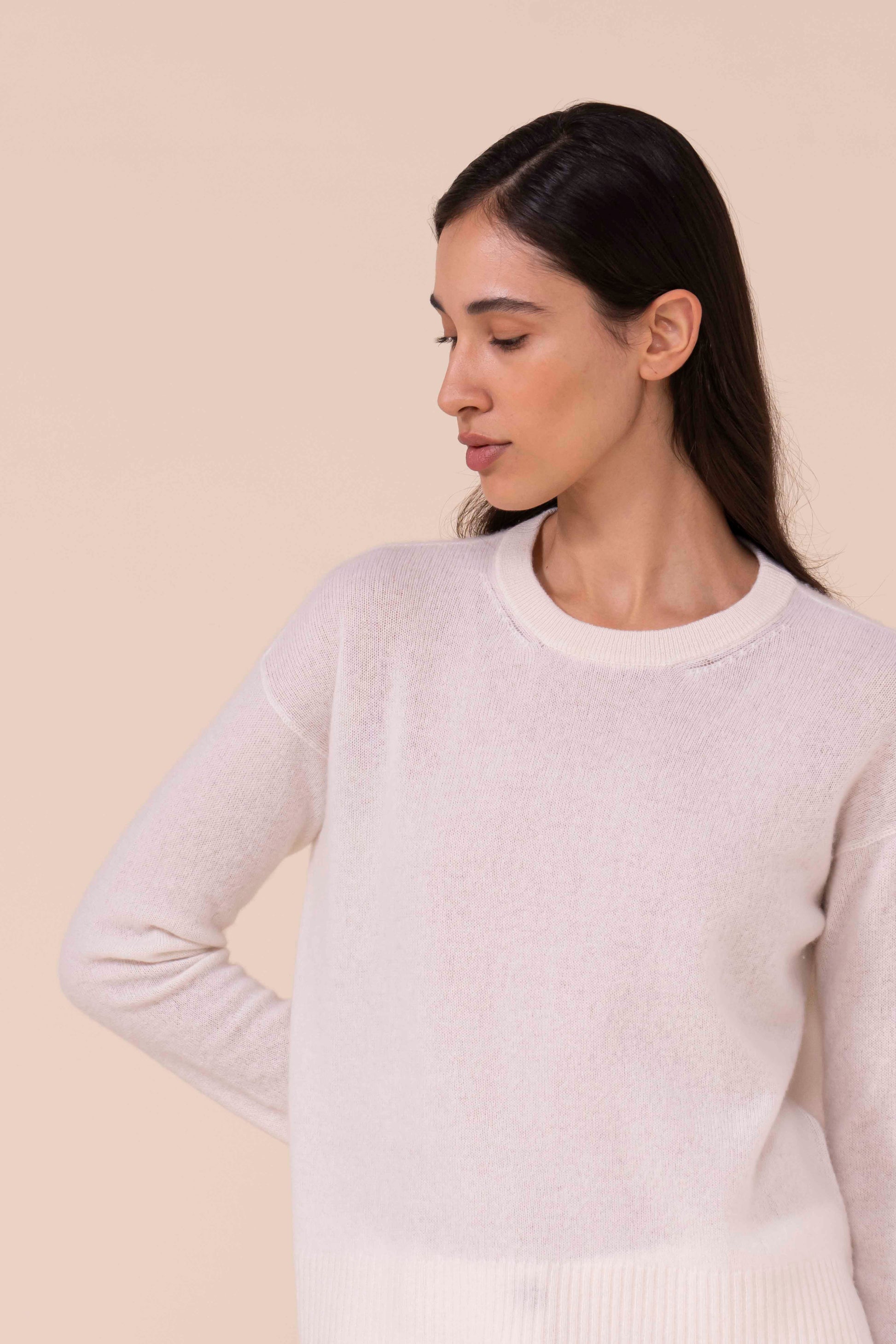 Argentina Niche girocollo in cashmere persia - ICE