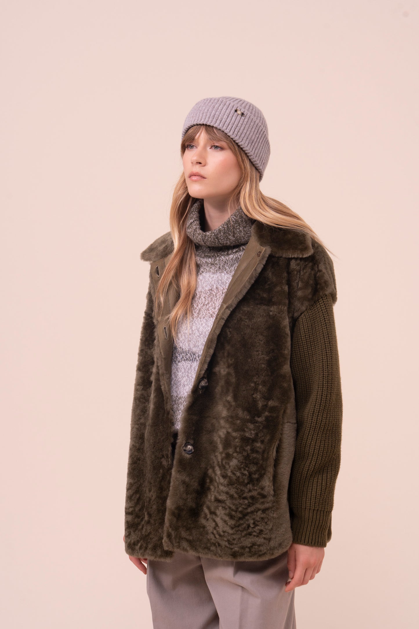 Norge berretto in cashmere - ROPEMELANGE