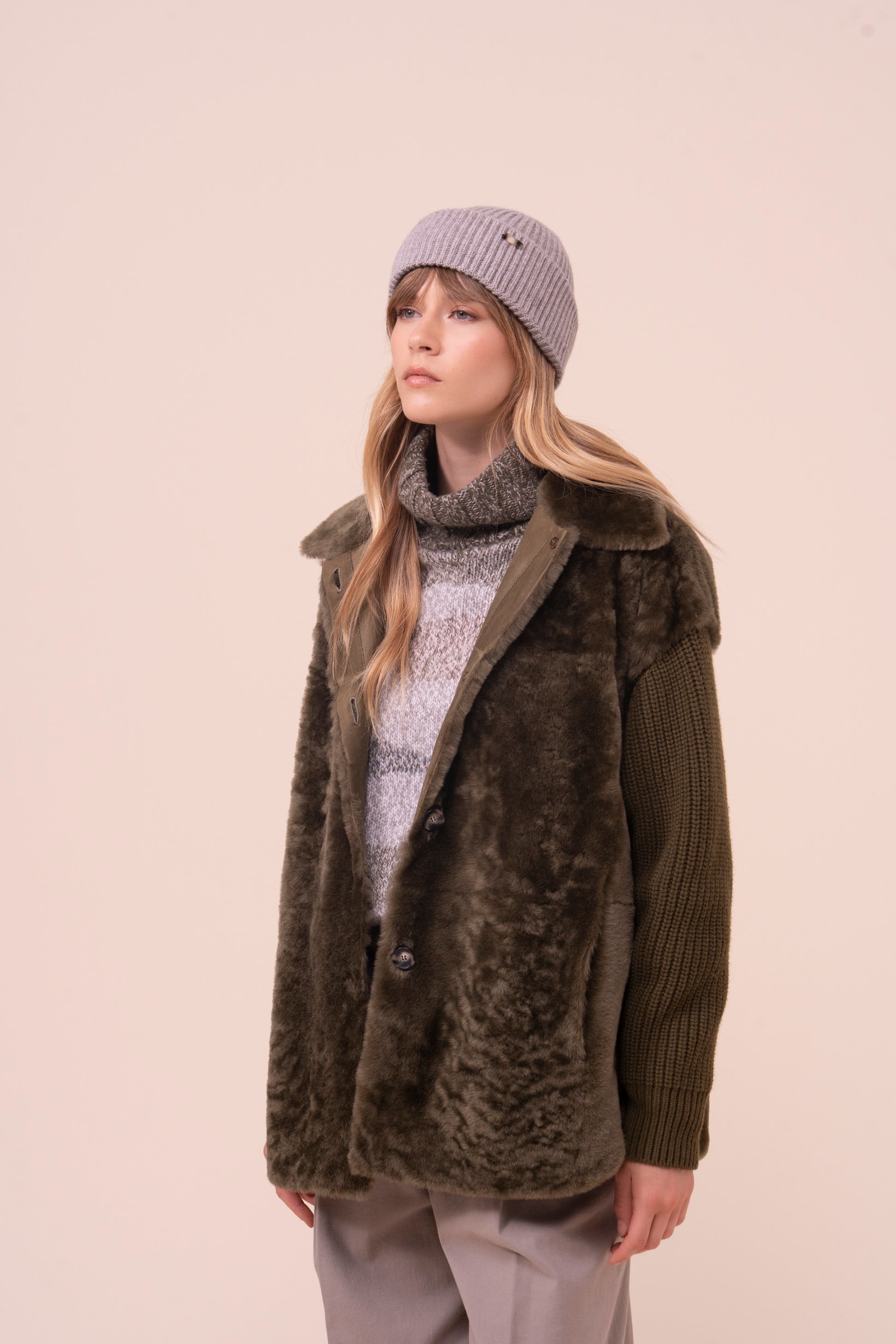 Norge berretto in cashmere - ROPEMELANGE