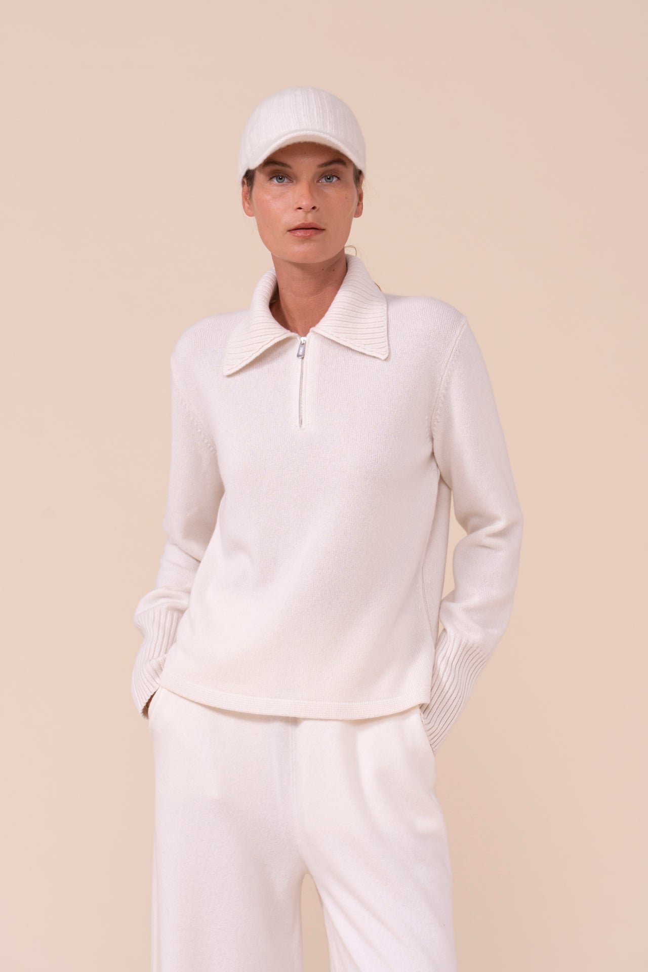 Maiolica Cashmere Polo Shirt - ICE