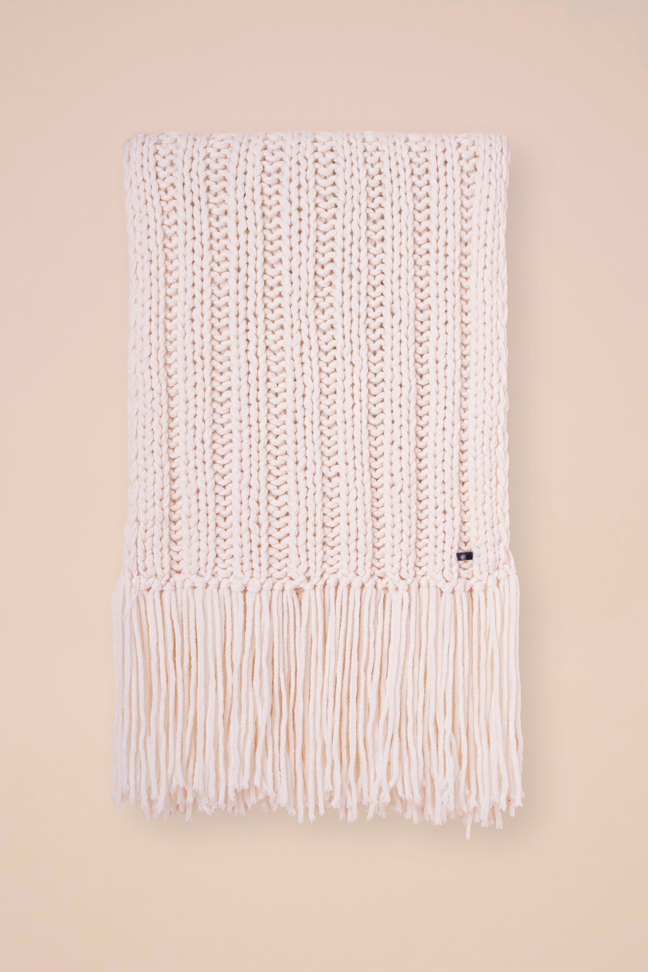 Presolana Biggie Cashmere and Wool Handmade Scarf - ICE