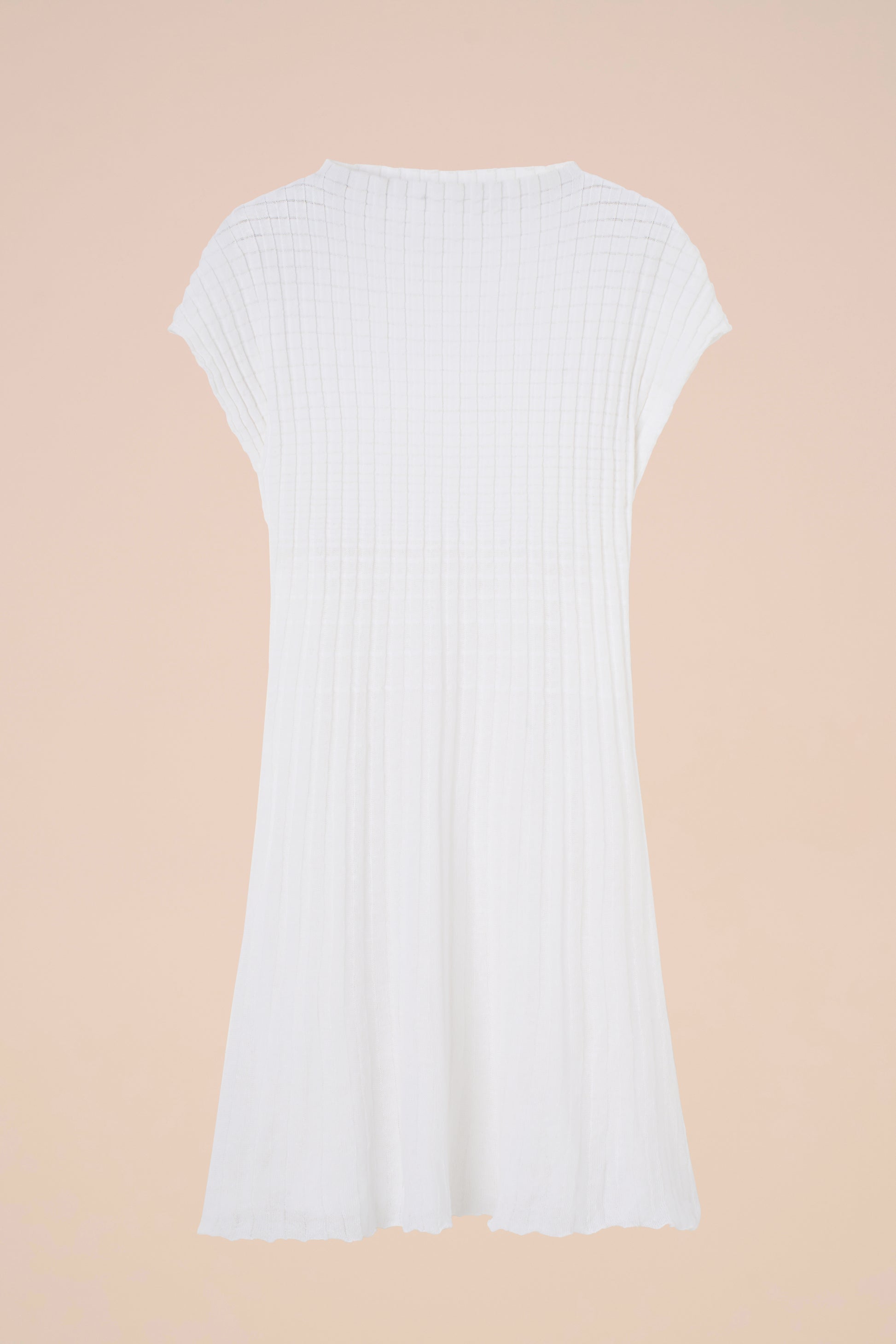Klee Cairo Ribbed Knit Tunic - SKYBLUE