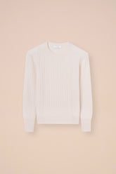 Franz Persia Cashmere Cable Crewneck
