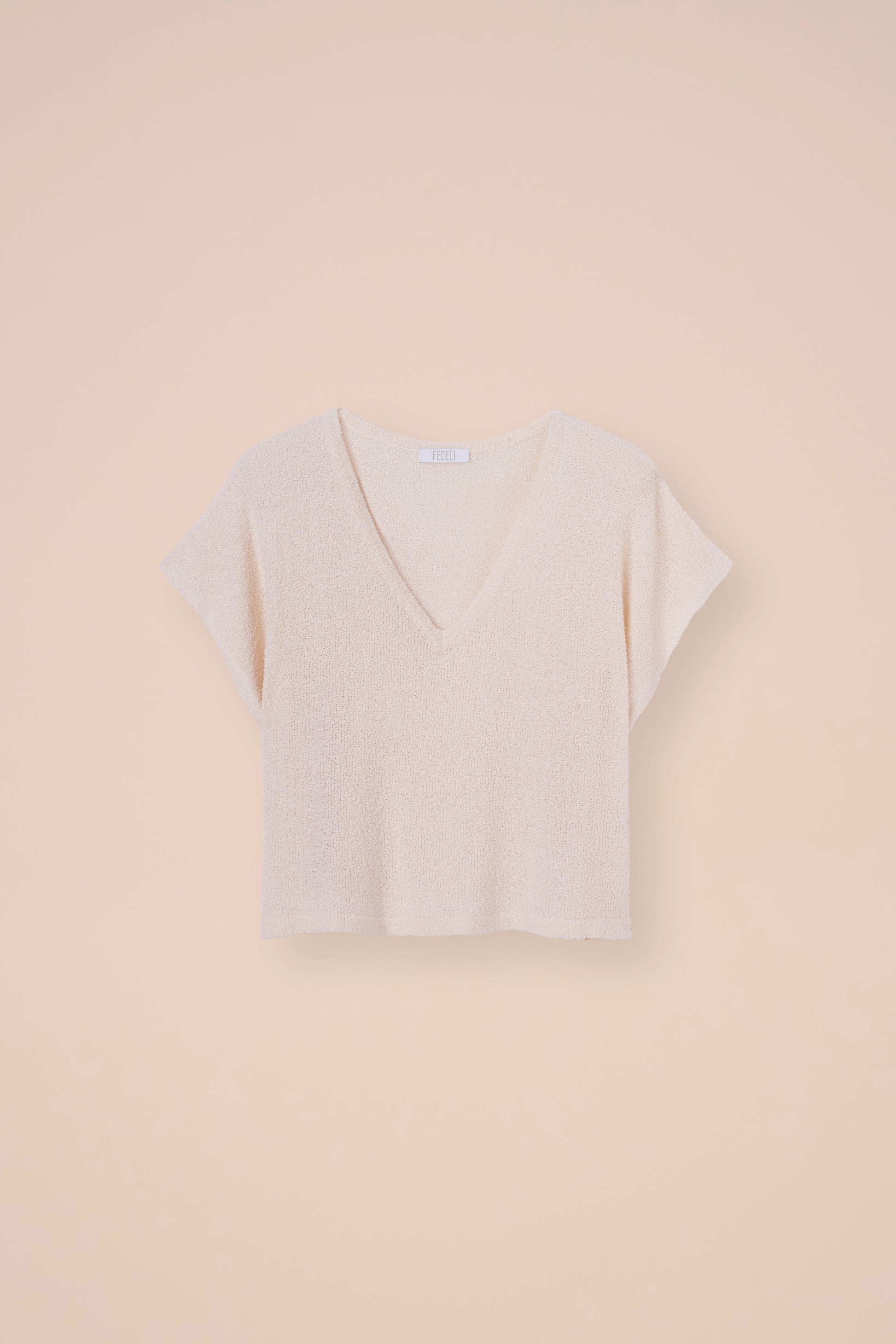 Warhol Frill Silk Blend Bouclé Vest - LINEN