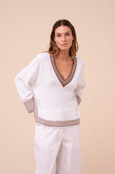 Morris Breeze Cotton V-Neck