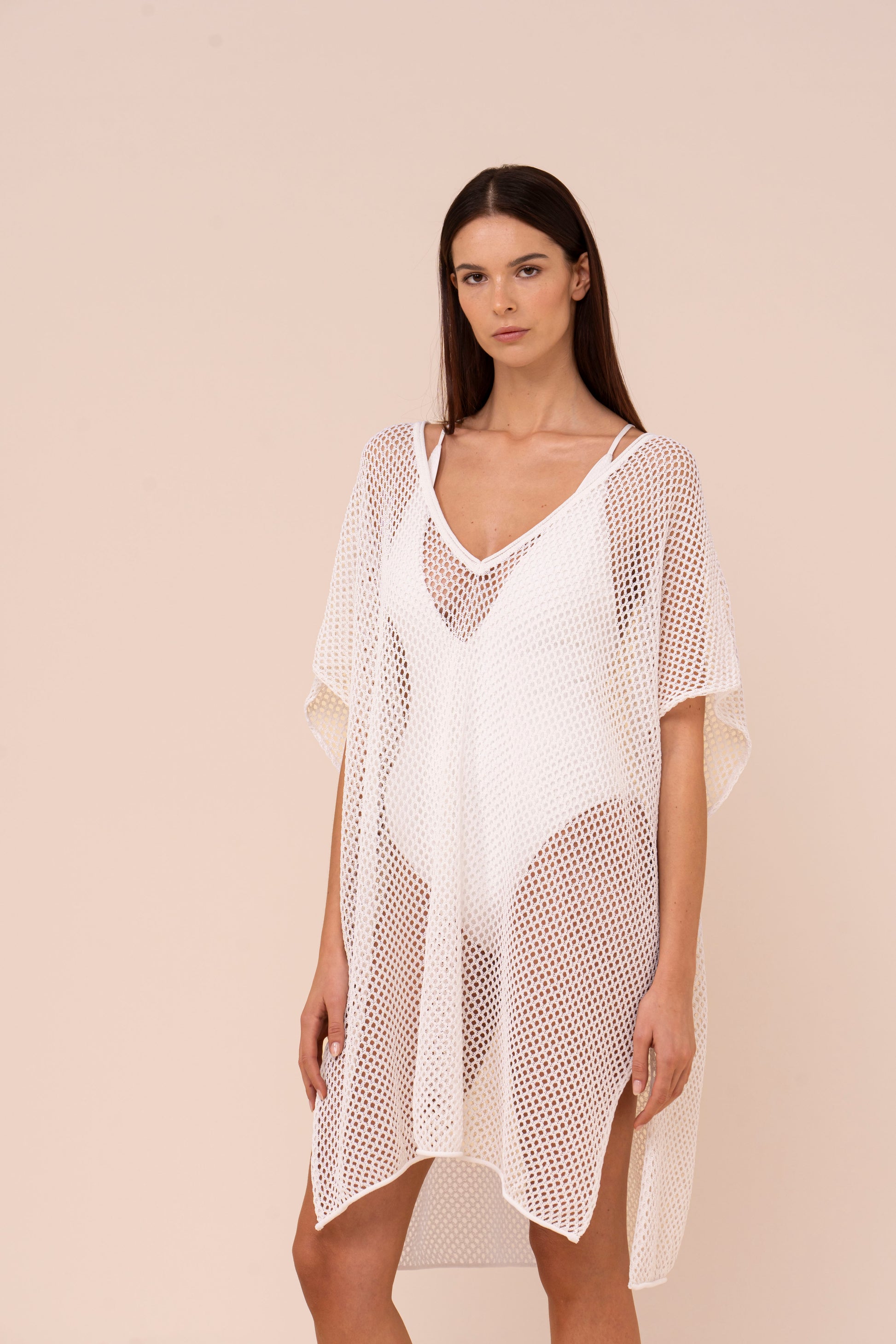 Cai Caftan Virgo - WHITE