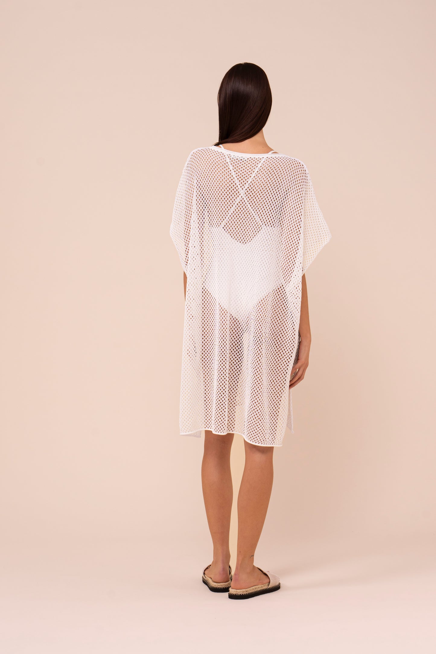 Cai Caftan Virgo - WHITE