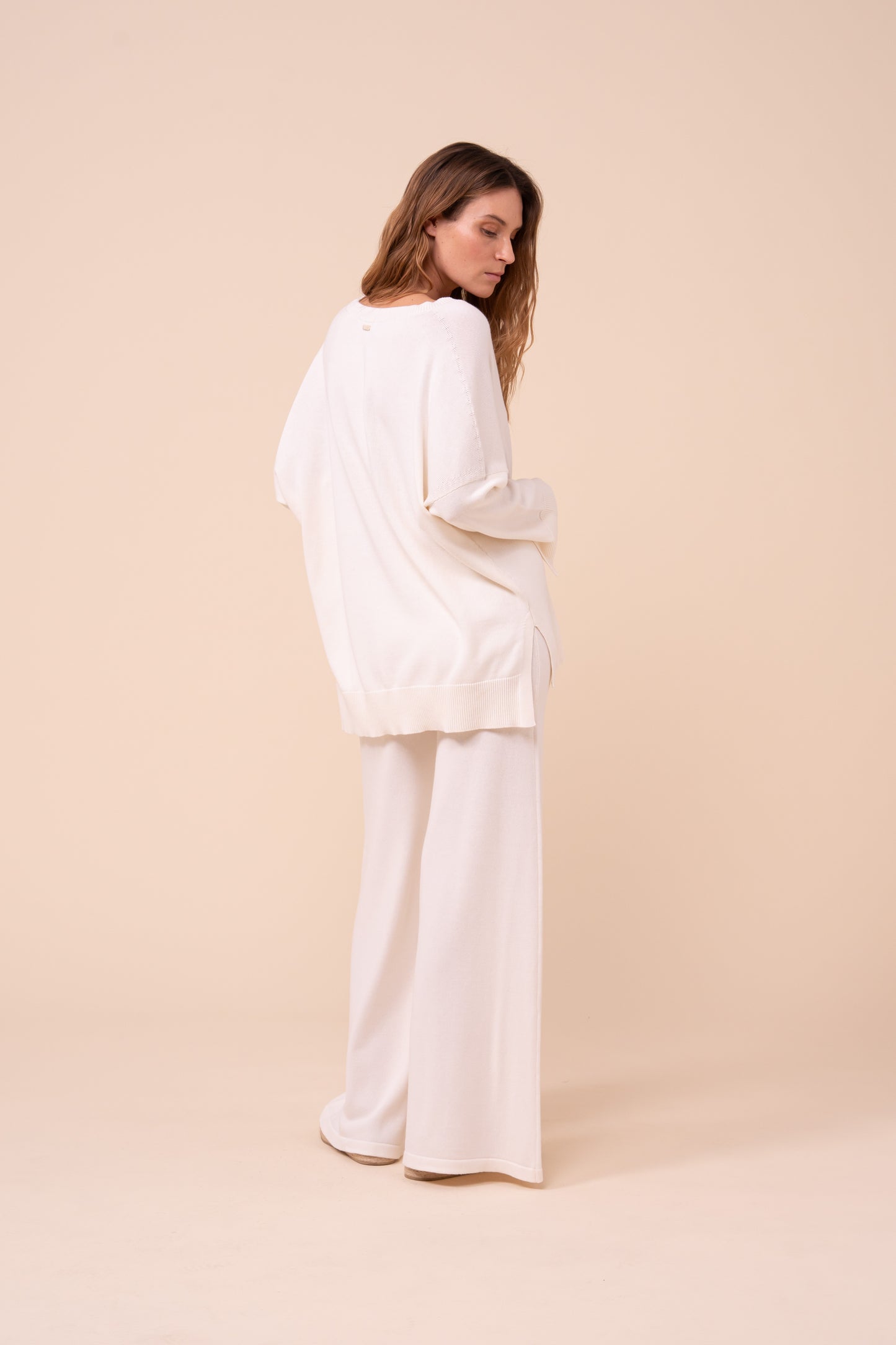 Andy maglia con scollo a V in cotone e cashmere - ICE