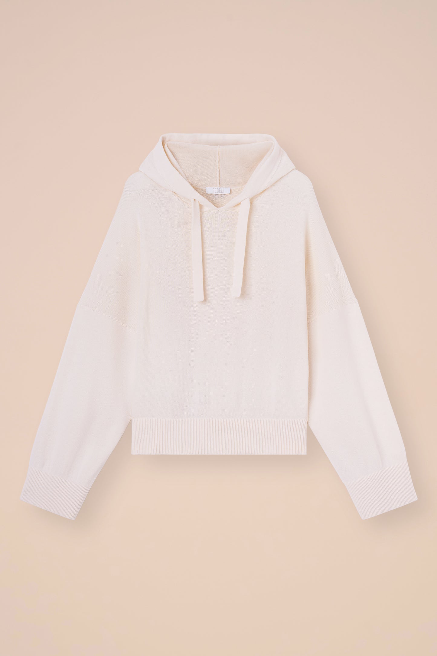 Pierre Cotton and Cashmere Knit Hoodie - SIENNA