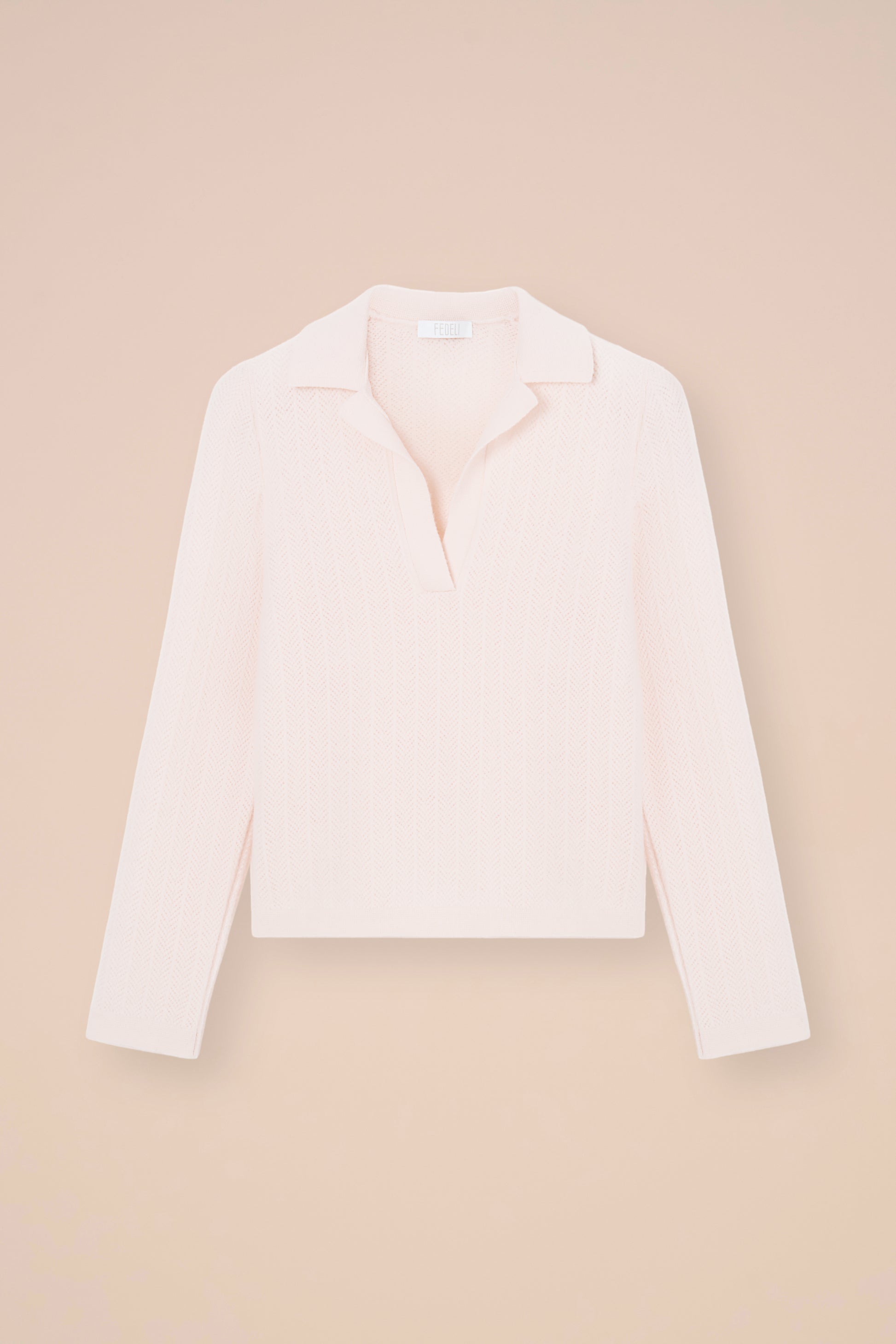 Julia Geelong Wool Polo - ICE
