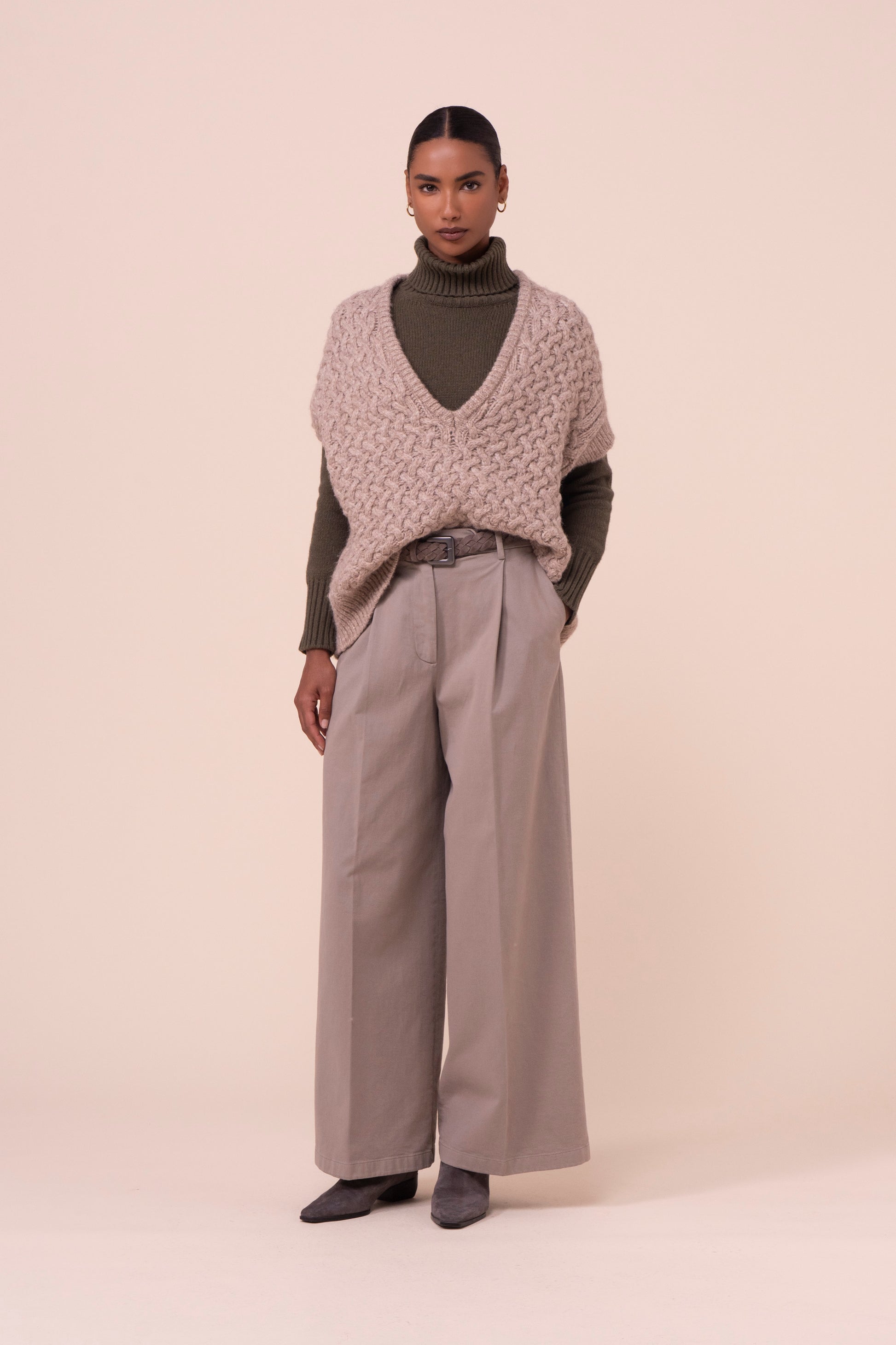 Nathy gliet in alpaca e lana - DESERTMELANGE
