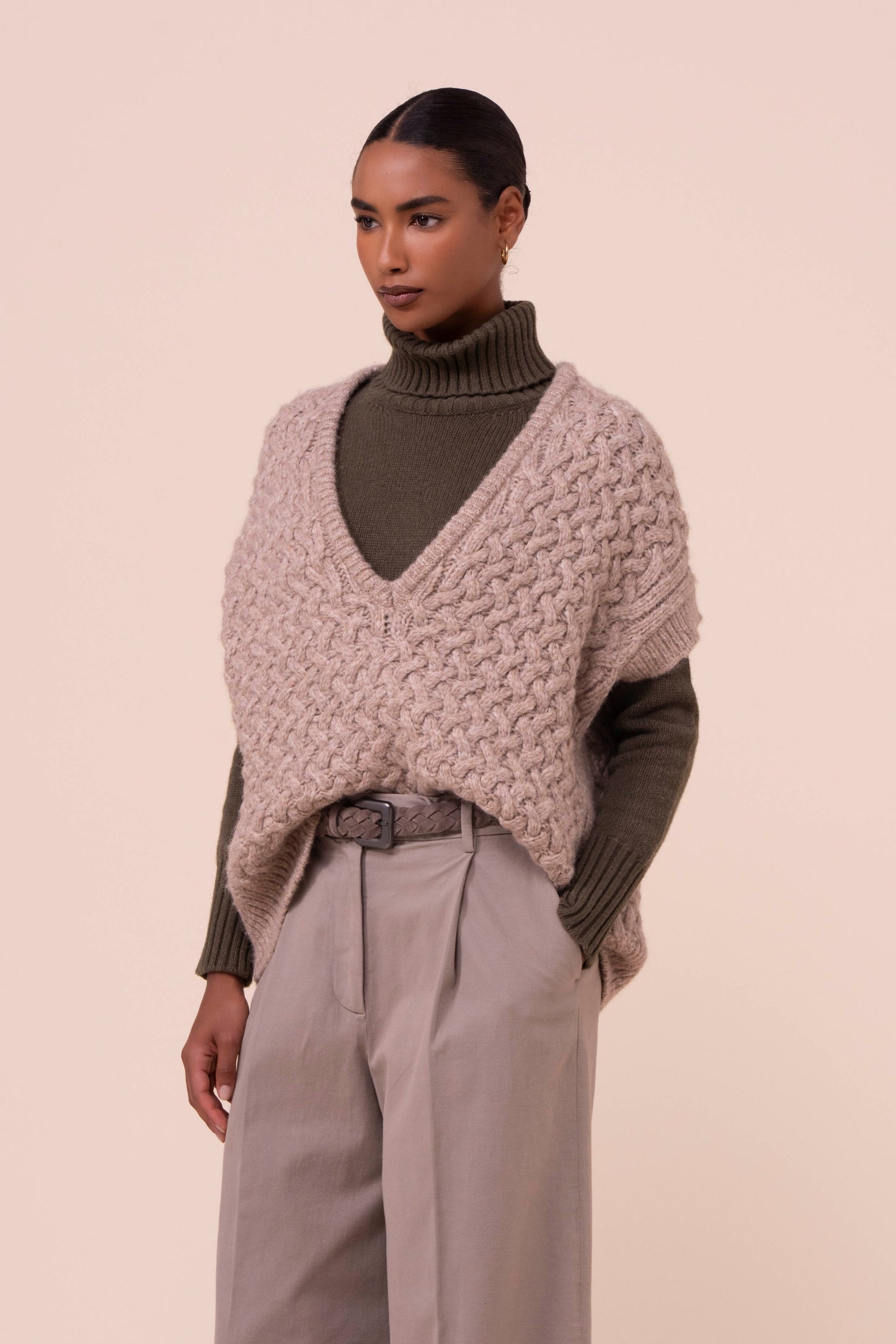 Nathy gliet in alpaca e lana - DESERTMELANGE