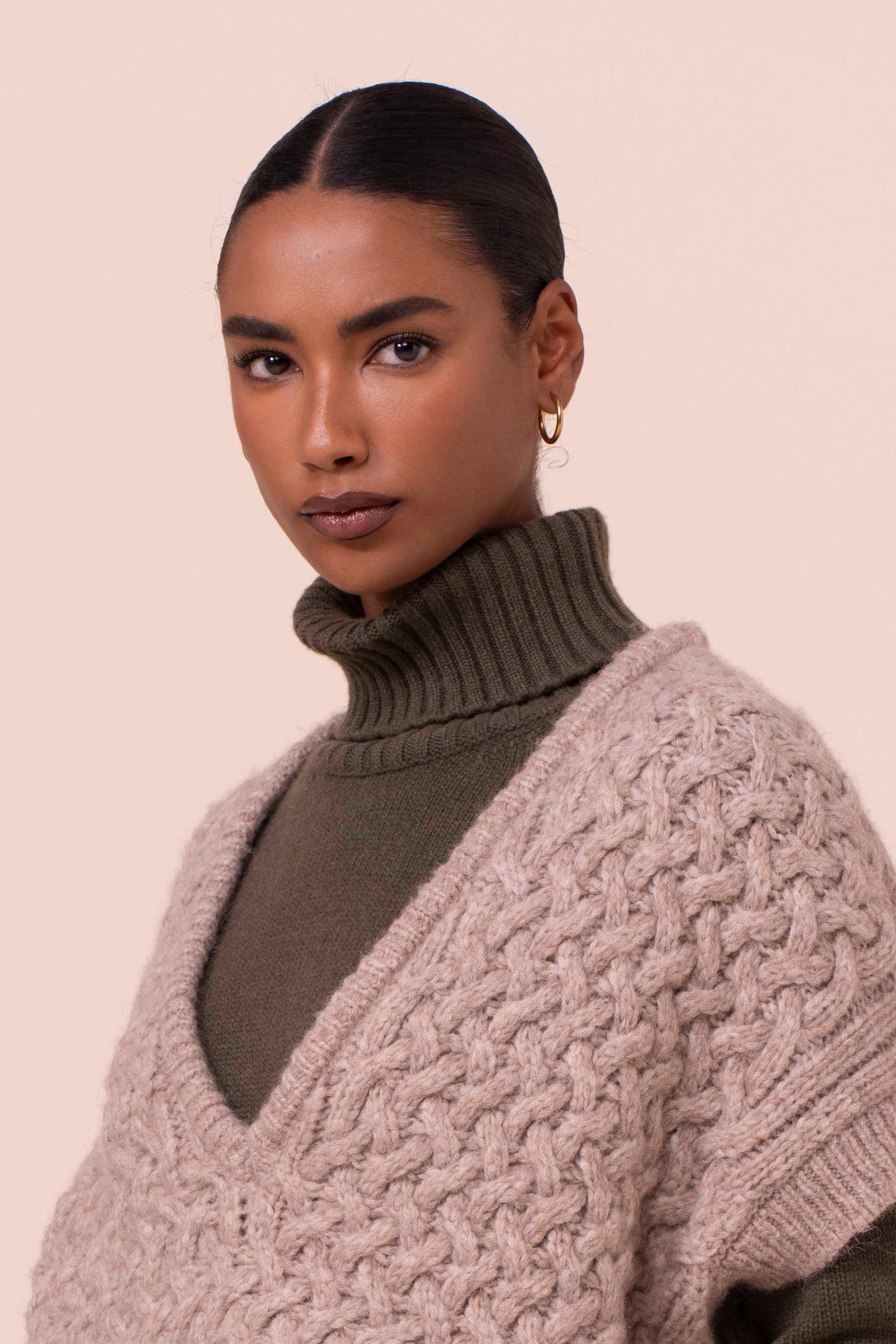 Nathy gliet in alpaca e lana - DESERTMELANGE