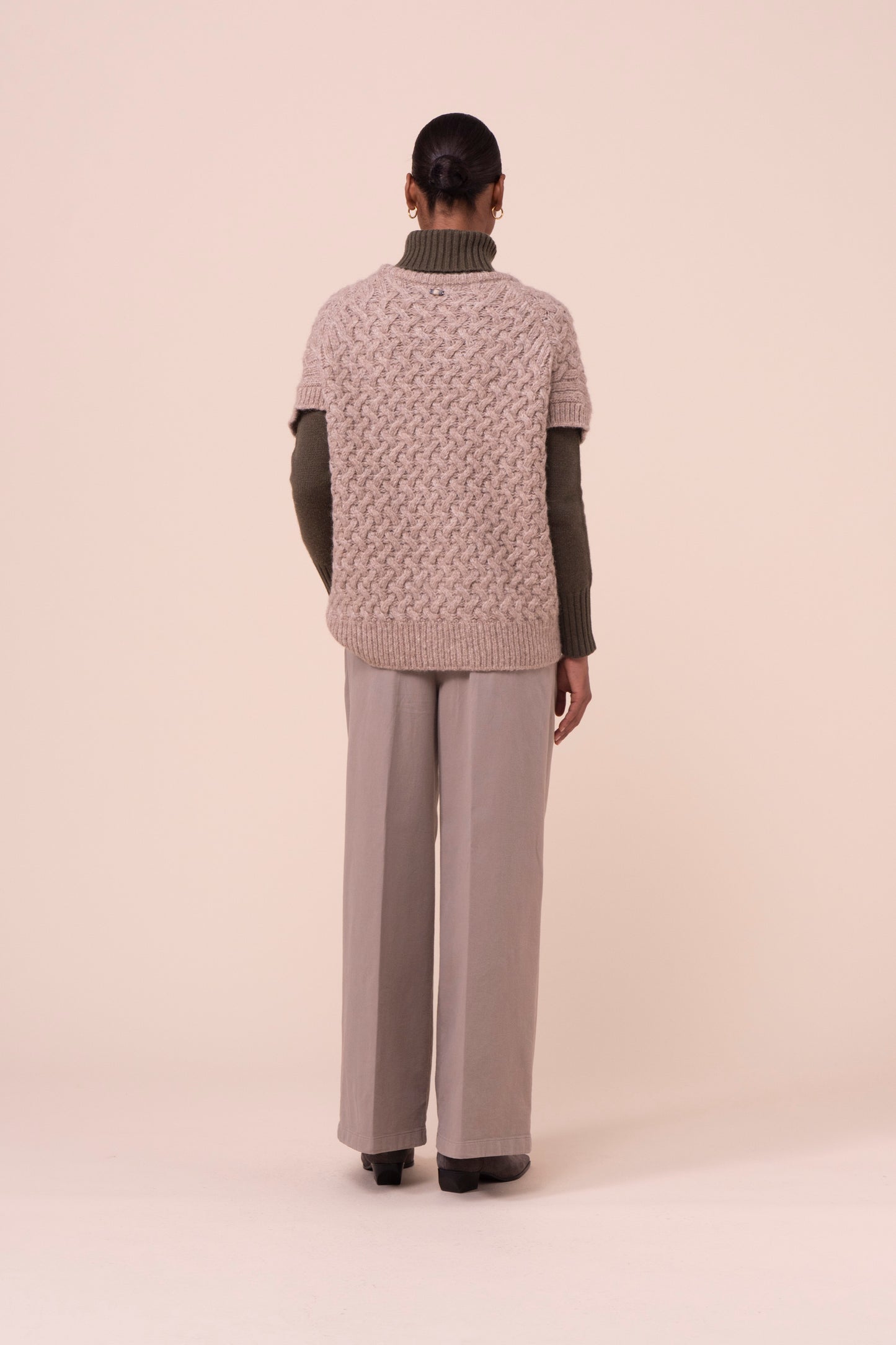 Nathy gliet in alpaca e lana - DESERTMELANGE
