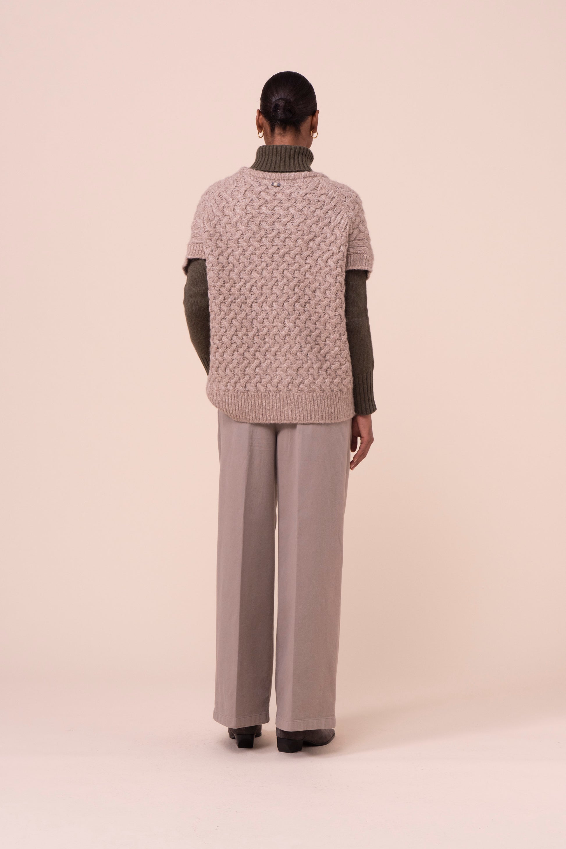Nathy gliet in alpaca e lana - DESERTMELANGE