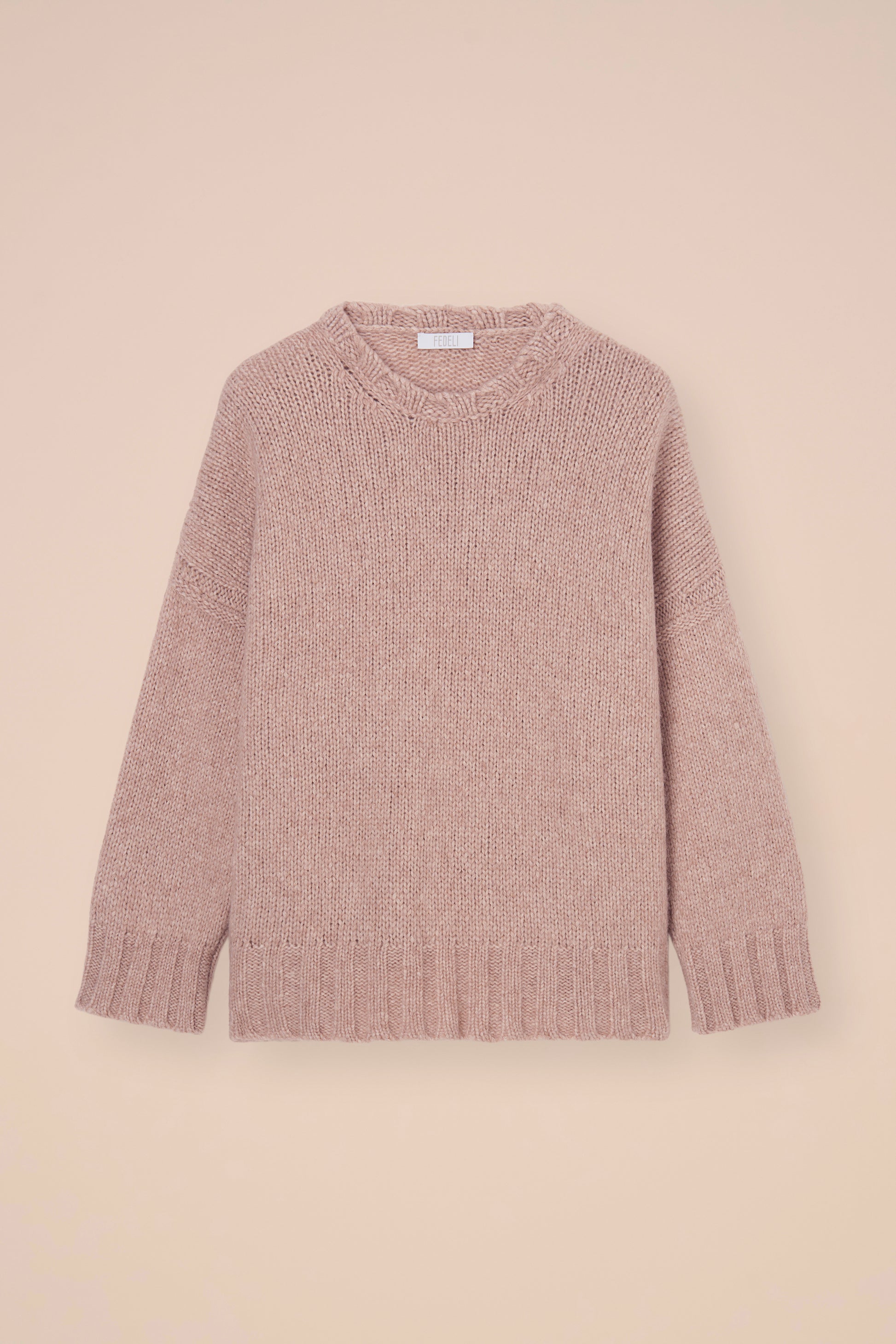 Clem Alpalux Wool Crewneck - LINENMELANGE