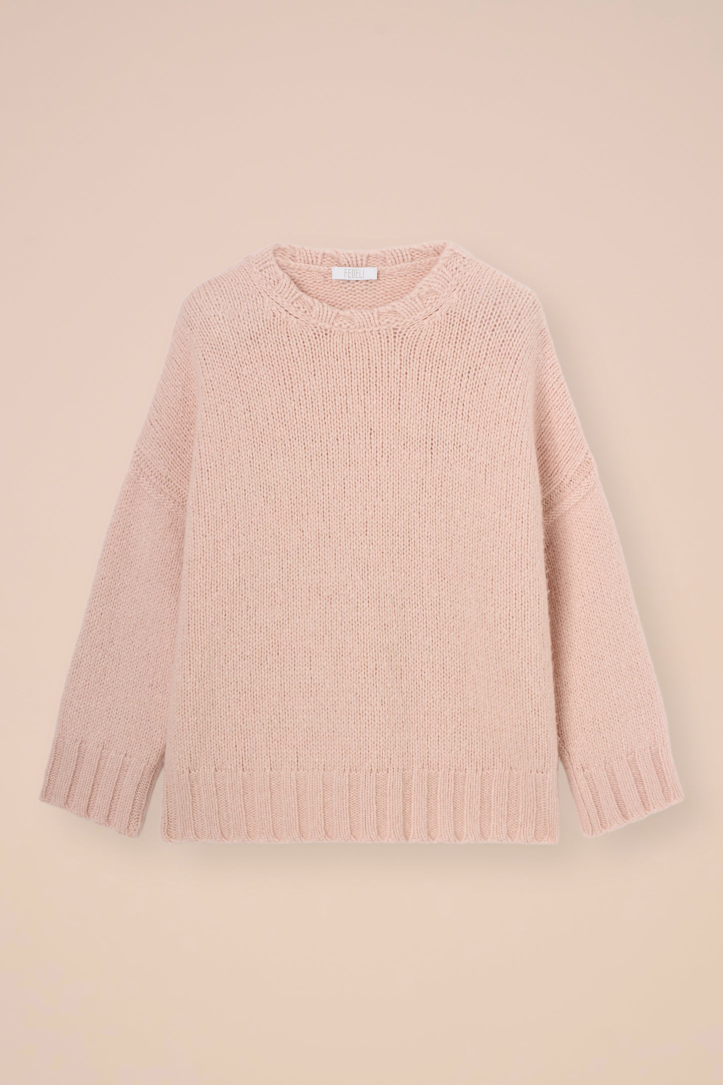 Clem Alpalux Wool Crewneck - LINENMELANGE