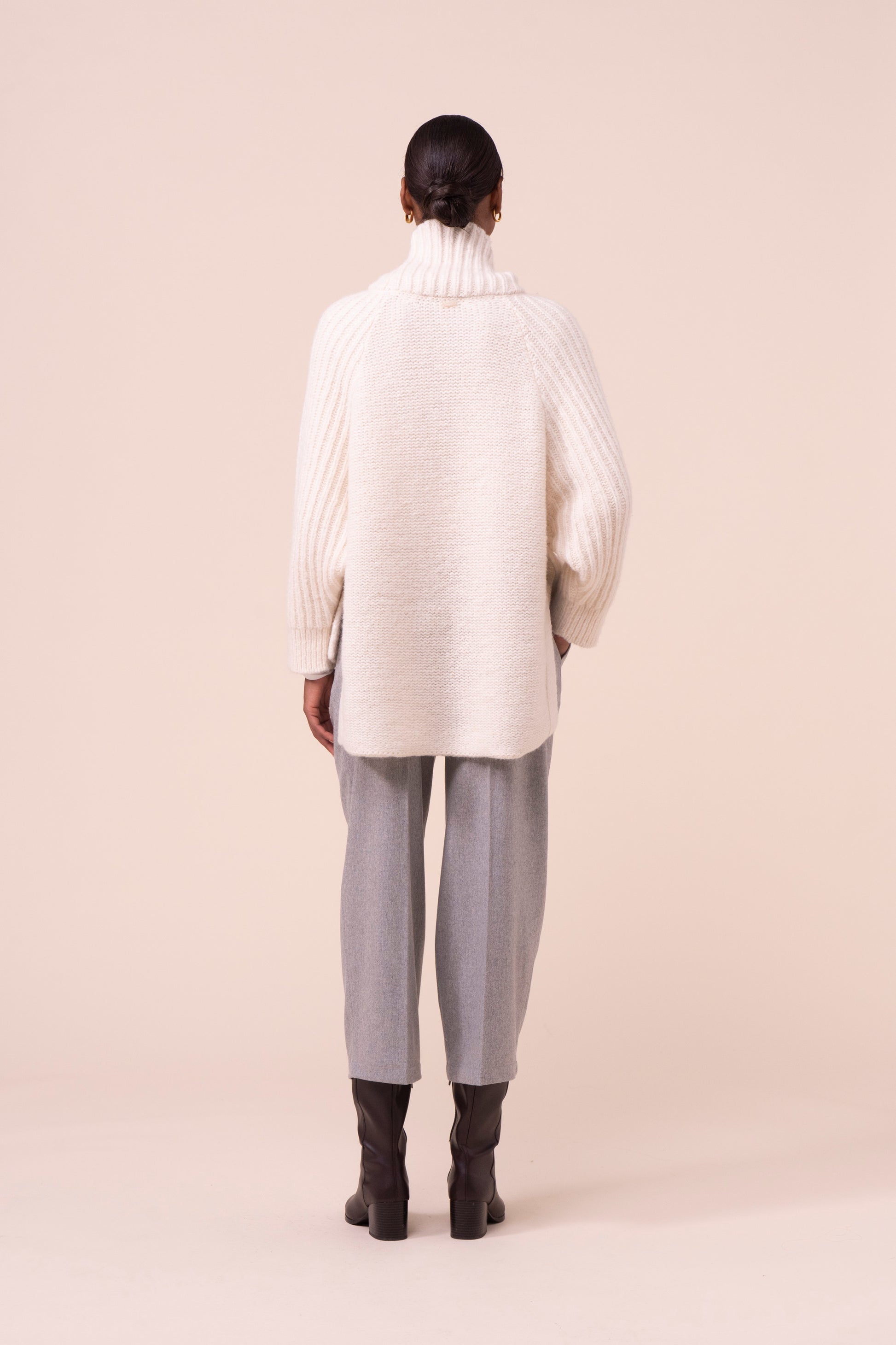 Arca dolcevita in alpaca e lana - LIGHTDENIM