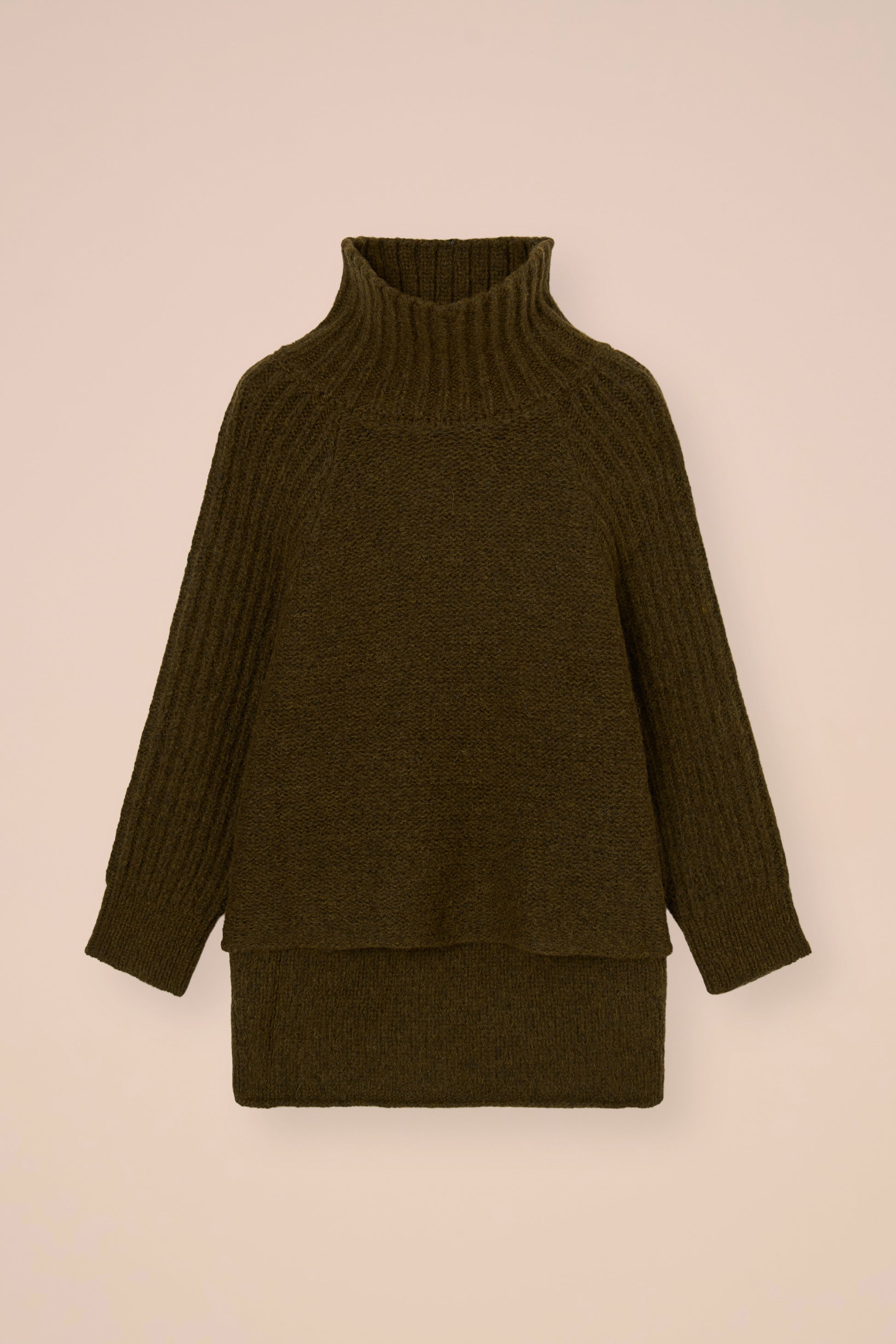 Arca dolcevita in alpaca e lana - LIGHTDENIM