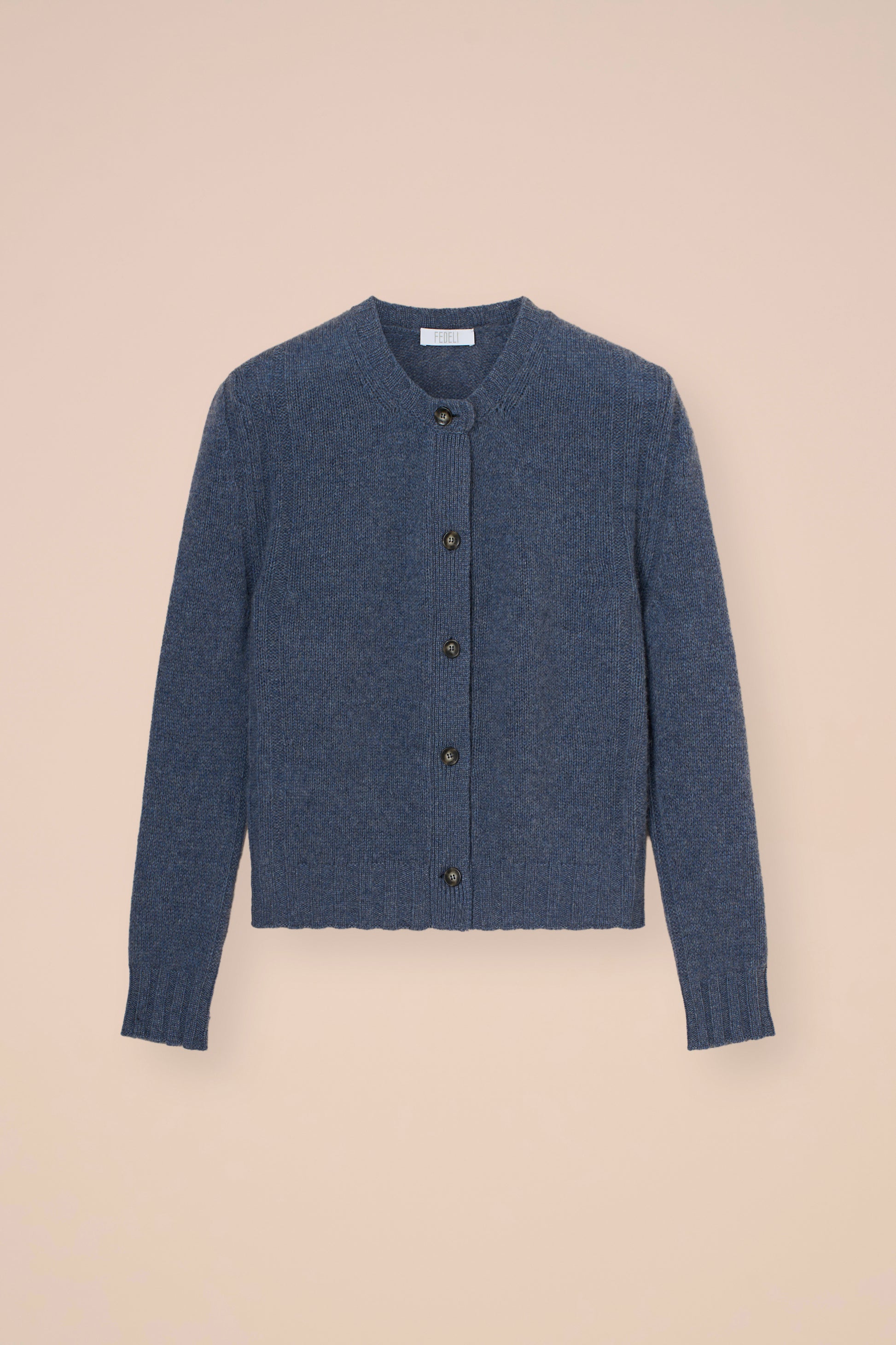 Hector cardigan in cashmere Feather - ROPEMELANGE
