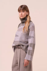 Beatriz dolcevita in cashmere camouflage