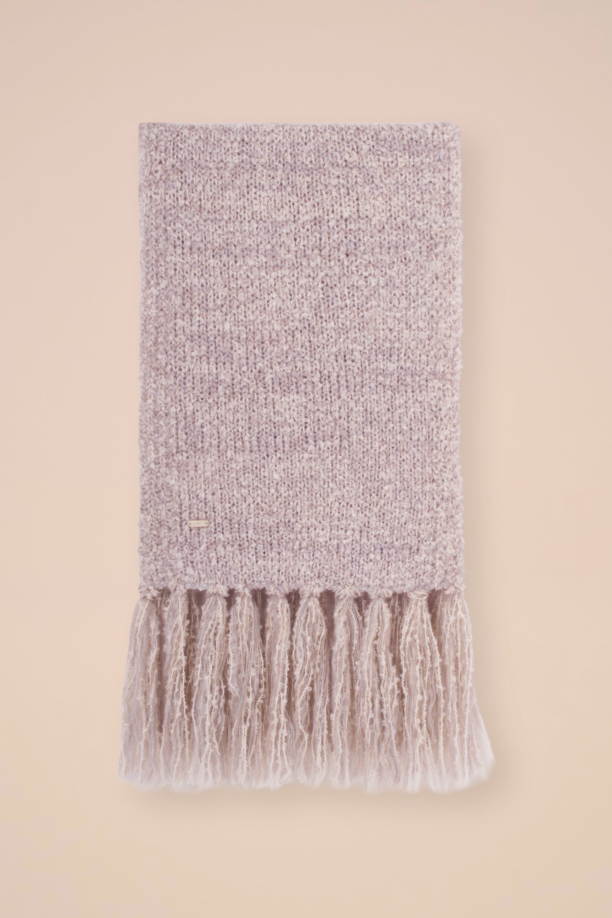 Glinda Soft Plush Mohair-Wool Scarf - ROPEMELANGE