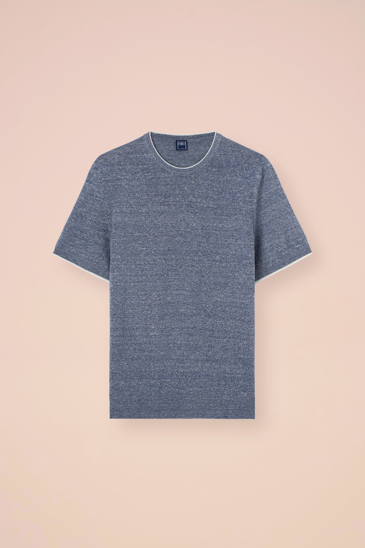 Argentina Irlanda Cotton and Linen Mélange Crewneck - OLIVEGREENMELANGE