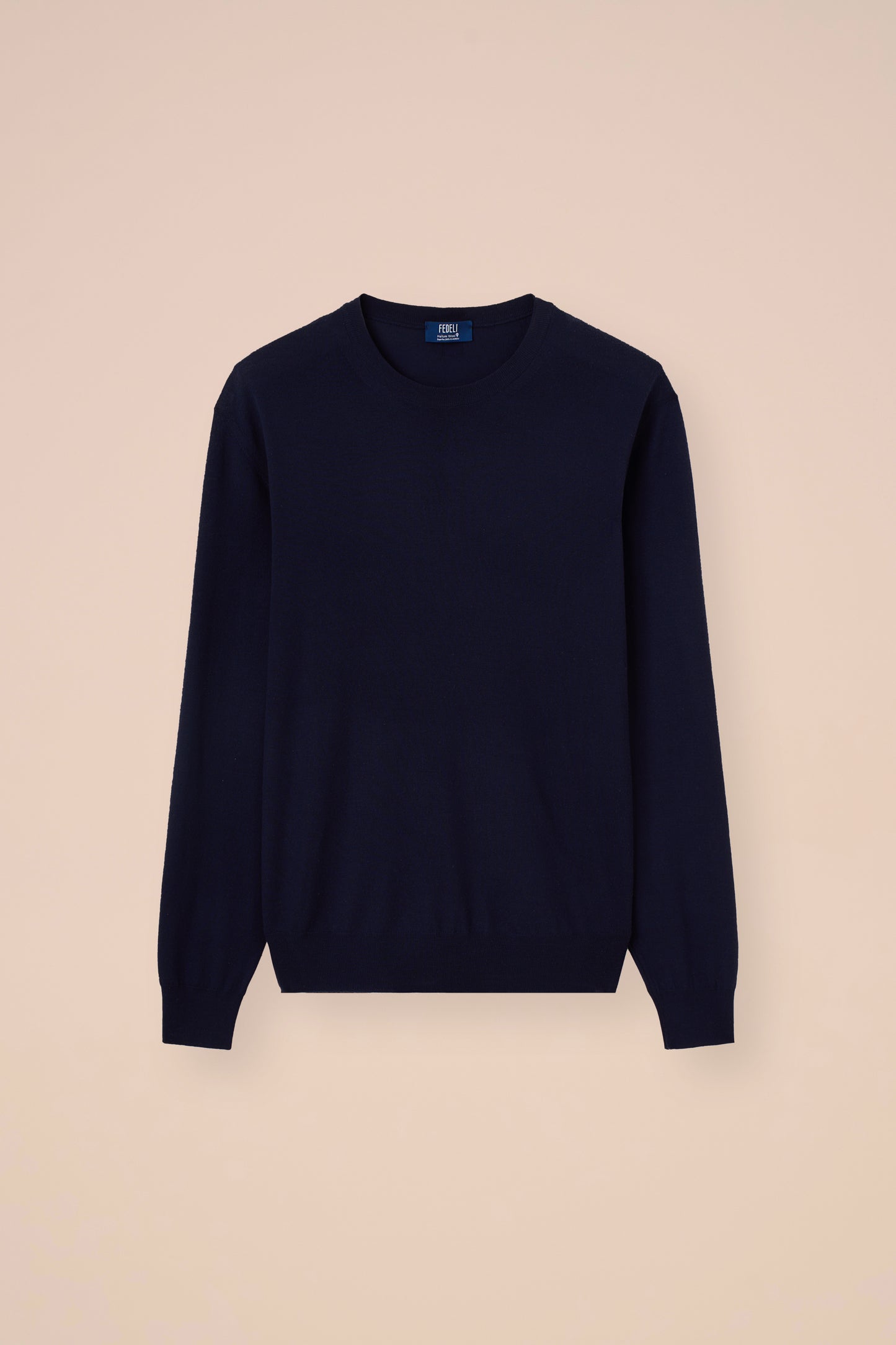 Argentina Helium Wool Crewneck - MIDNIGHTBLUE