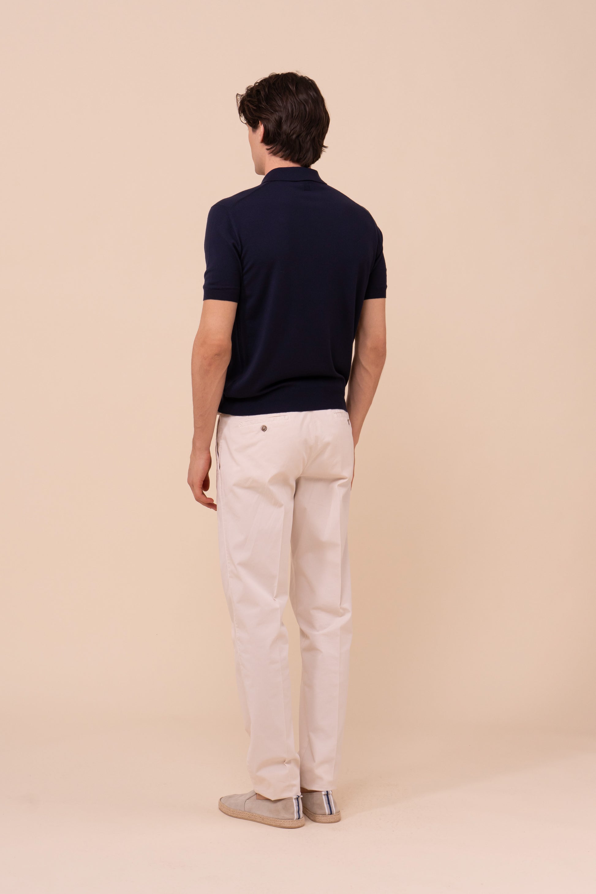 Sportman Helium Wool Knit Polo - MIDNIGHTBLUE