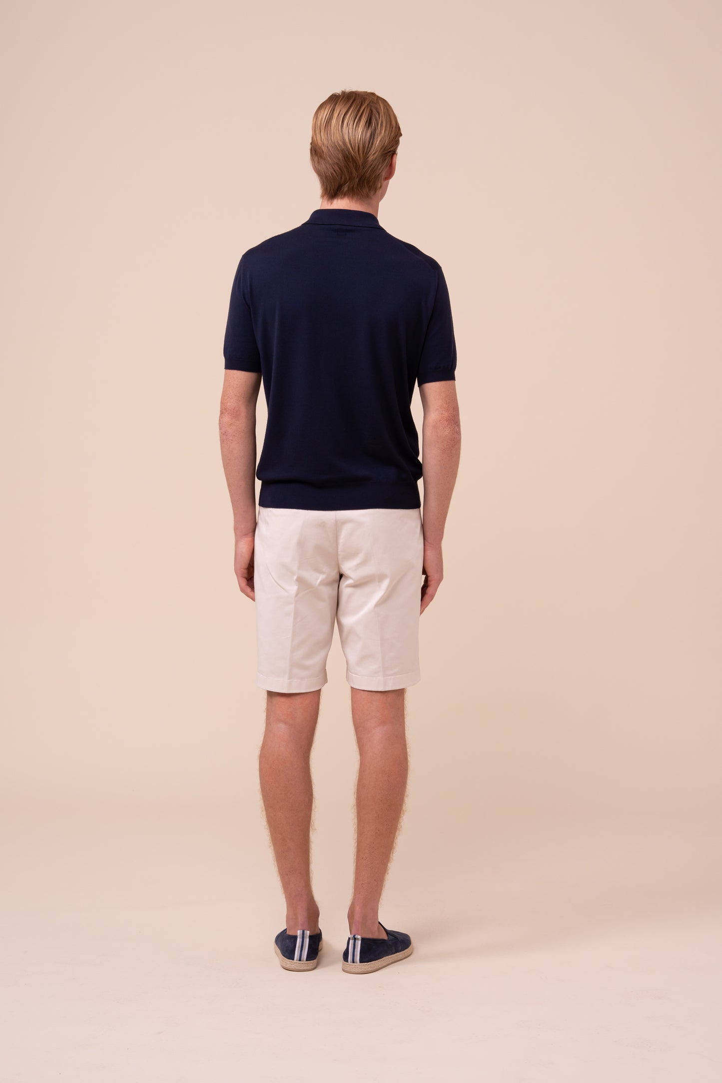 Sportman Helium Wool Knit Polo - MIDNIGHTBLUE