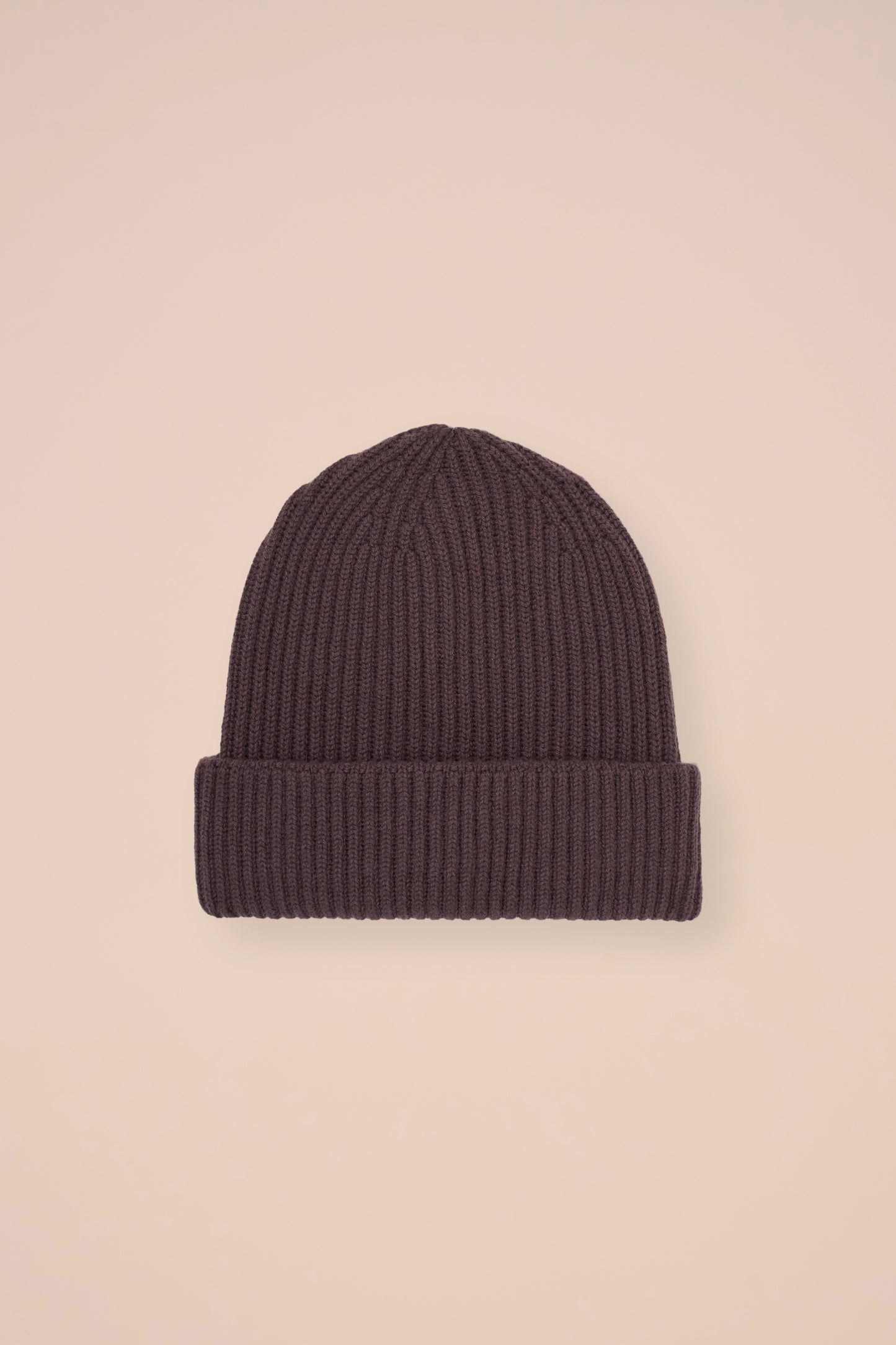 Norge Cashmere Beanie - DARKOLIVEGREEN