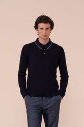John polo in lana merino superfine