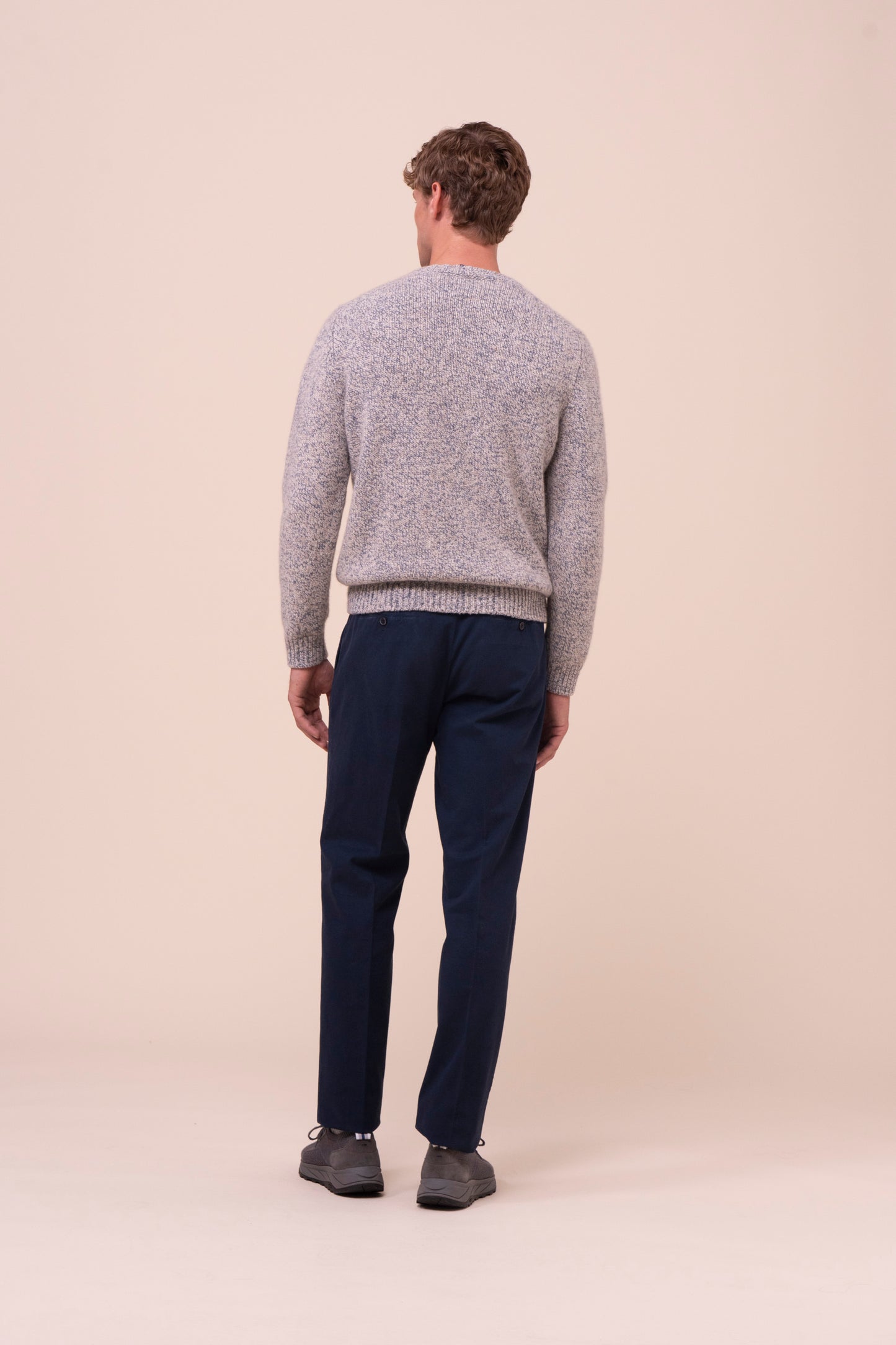 Argentina maglia girocollo in cashmere Scotland - LIGHTDENIM