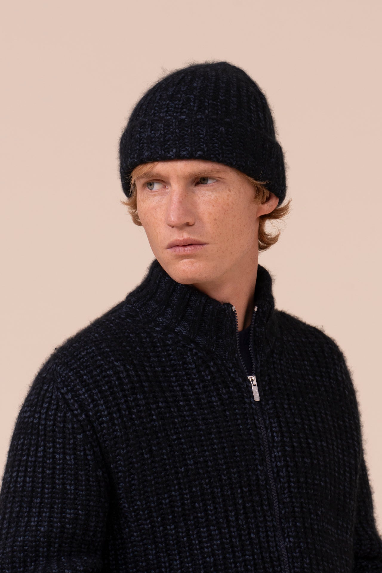 Sylt Cashmere Piuma Full-zip Jacket - MIDNIGHTBLUE